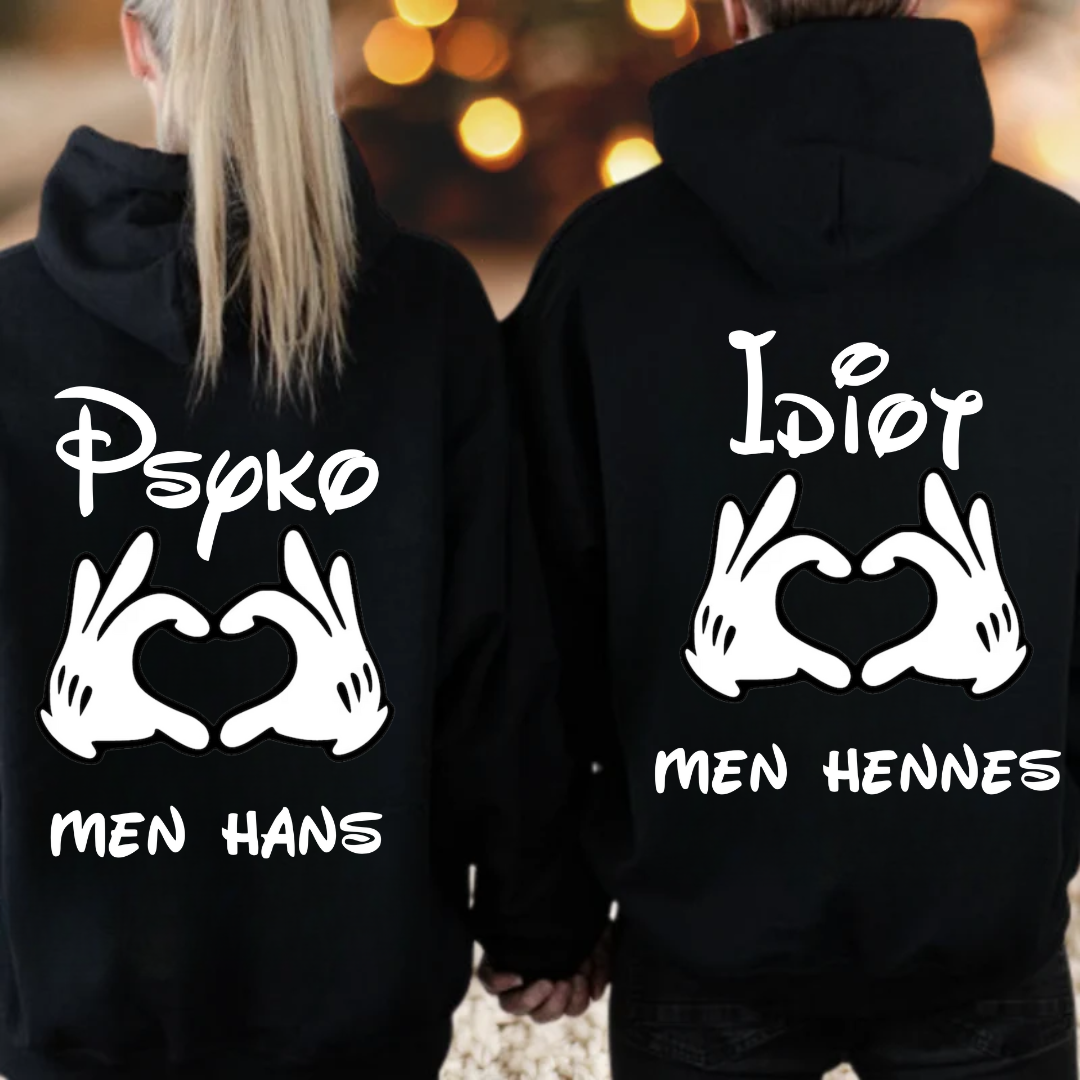 Idiot & Psyko - Hoodie-mysbundle SWE.