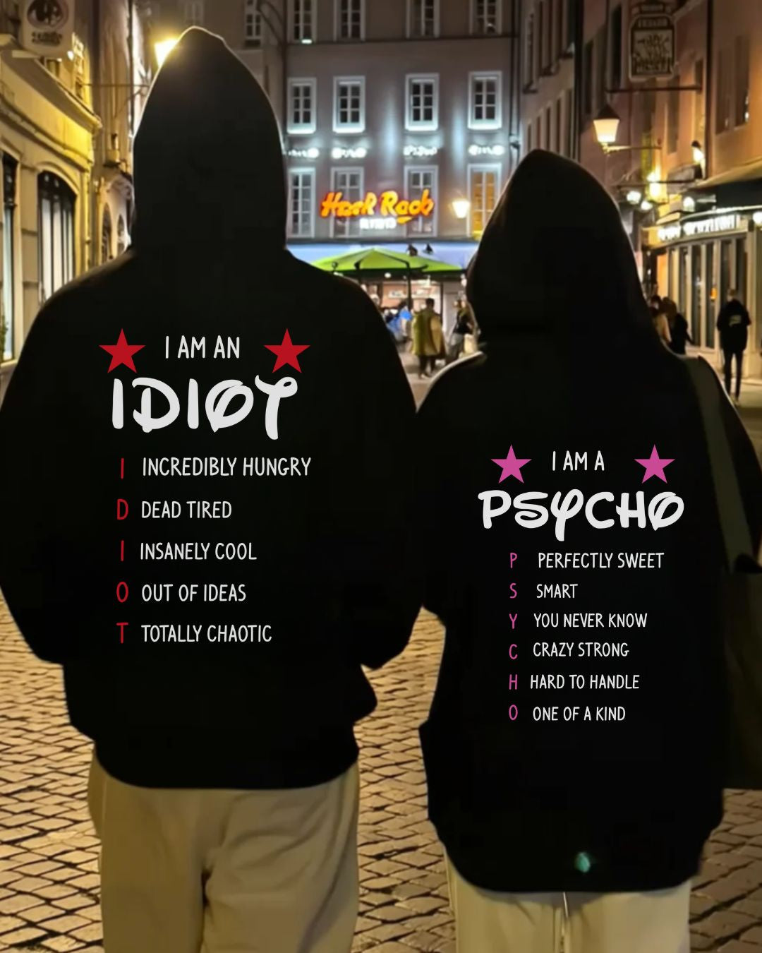 Idiot & Psycho - Cuddle Hoodie Bundle Outfit ENG. ***
