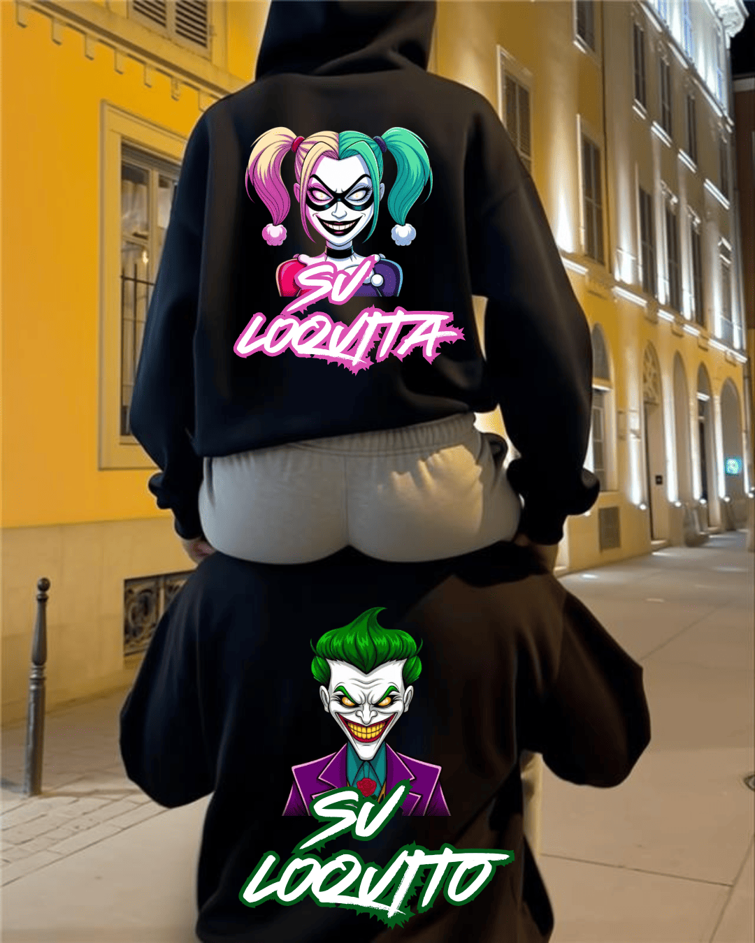 Su Laquita / Loquito - Couple Hoodie ESP.