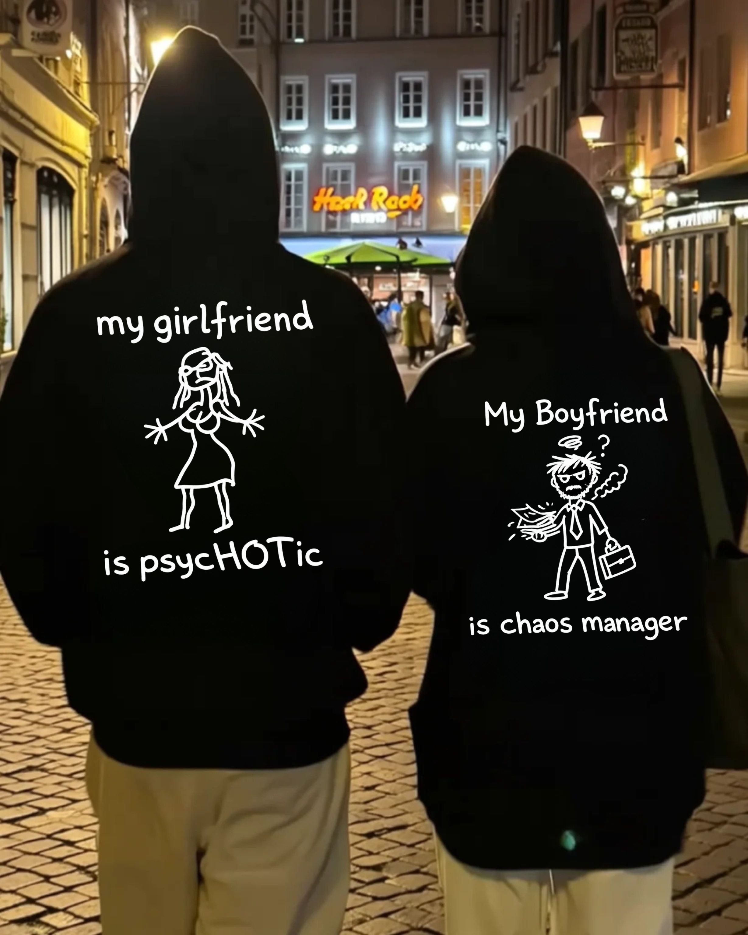 Psychotic / chaos - Cuddle Hoodie Bundle