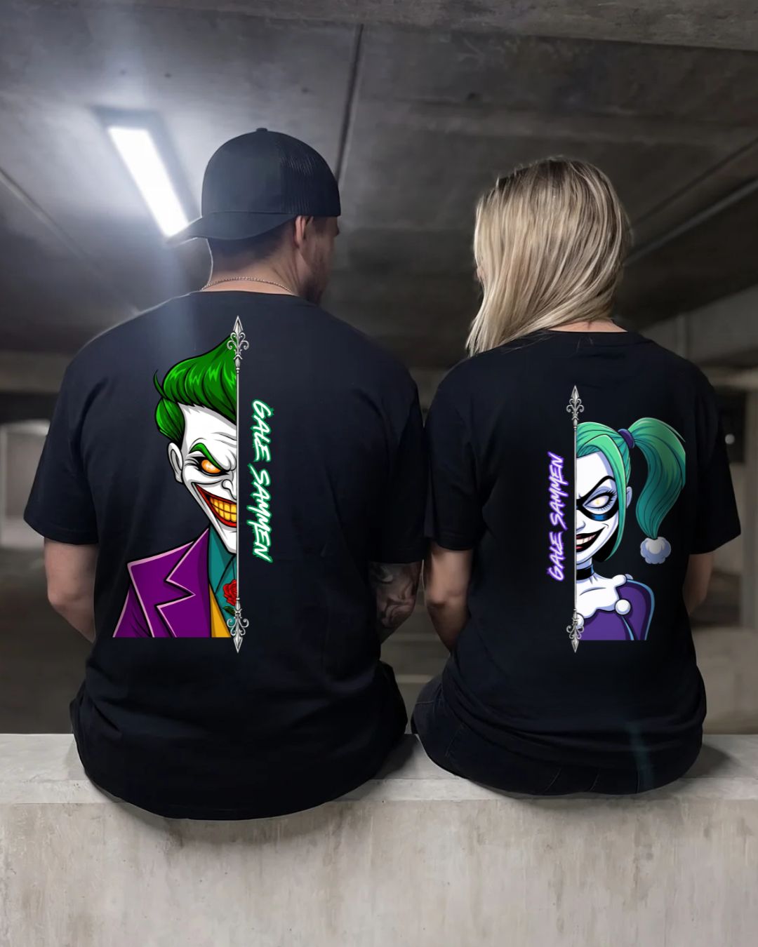 Gale Sammen Cartoon - Couple Shirt Bundle