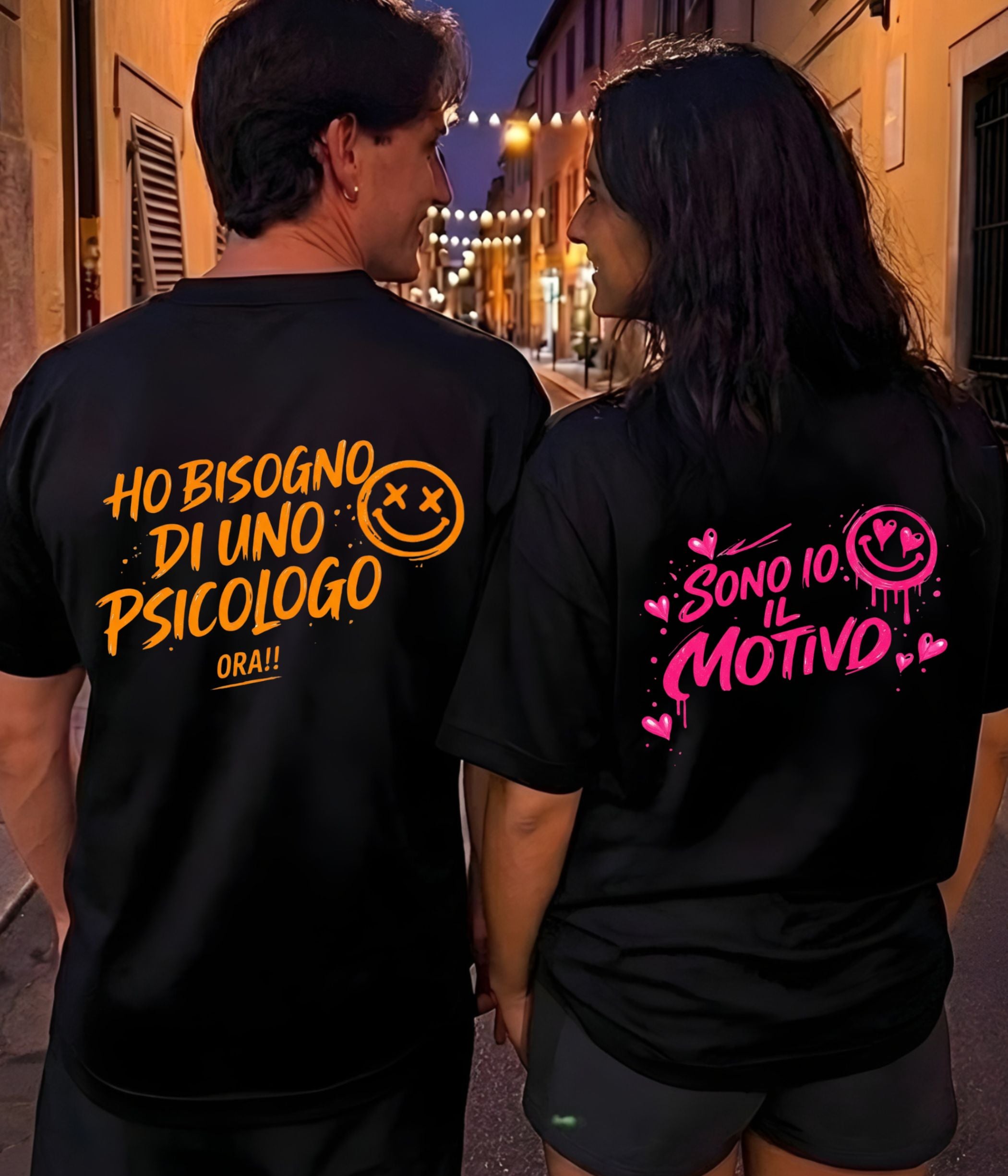psicologo / motivo - Couple Shirt Bundle