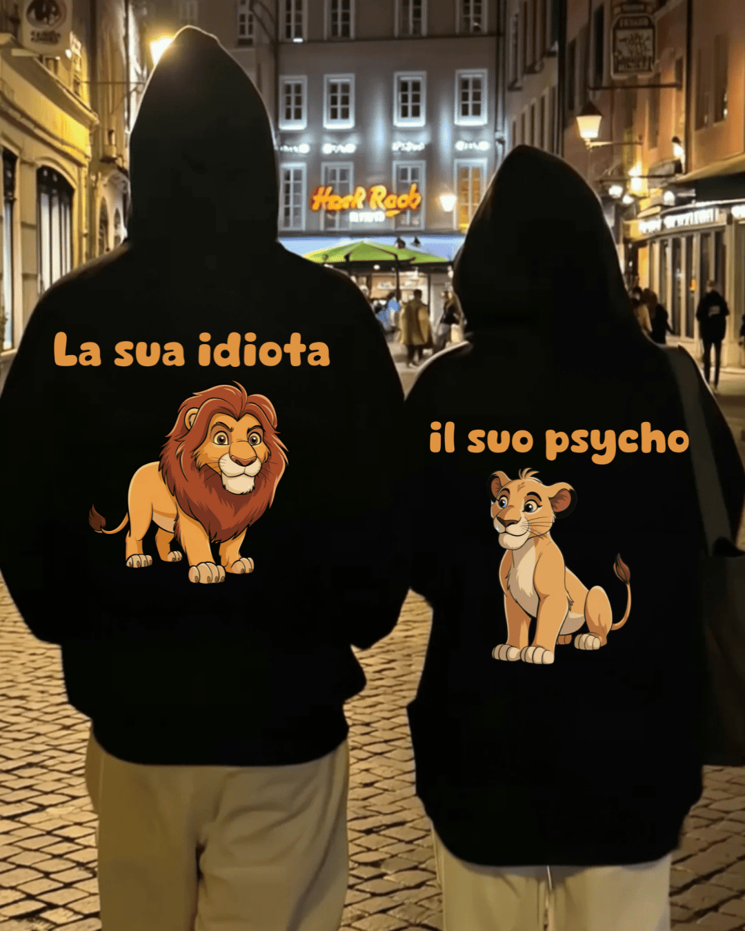 Idiota psycho - Cuddle Hoodie Bundle ITA.