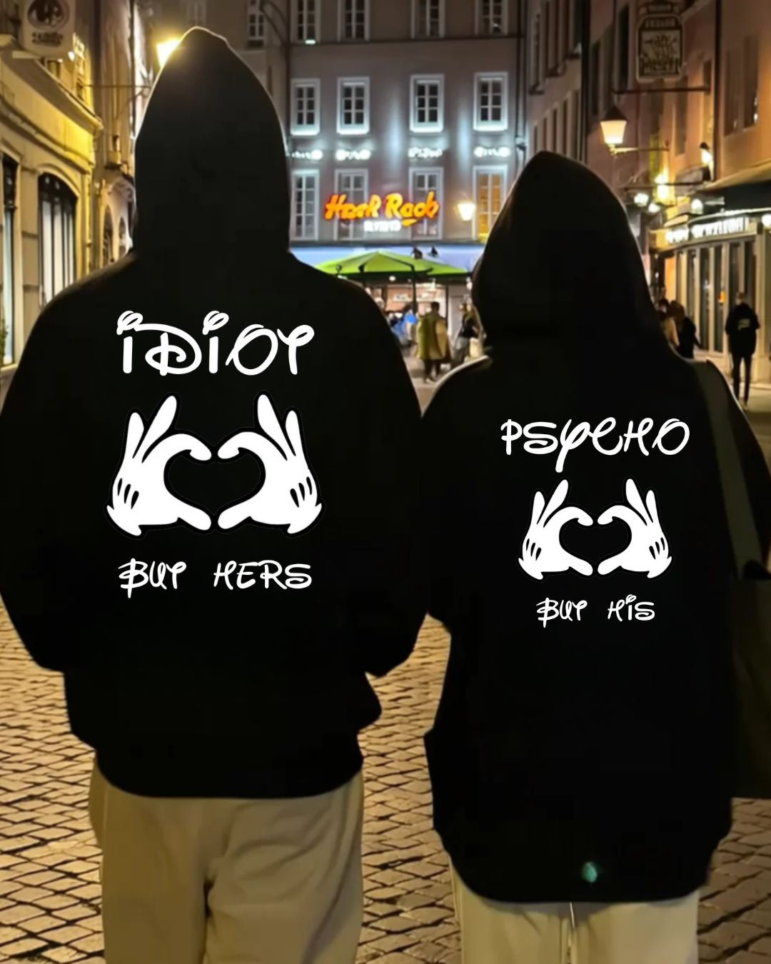 Psycho / Idiot - Cuddle Hoodie Bundle Outfit ENG.***