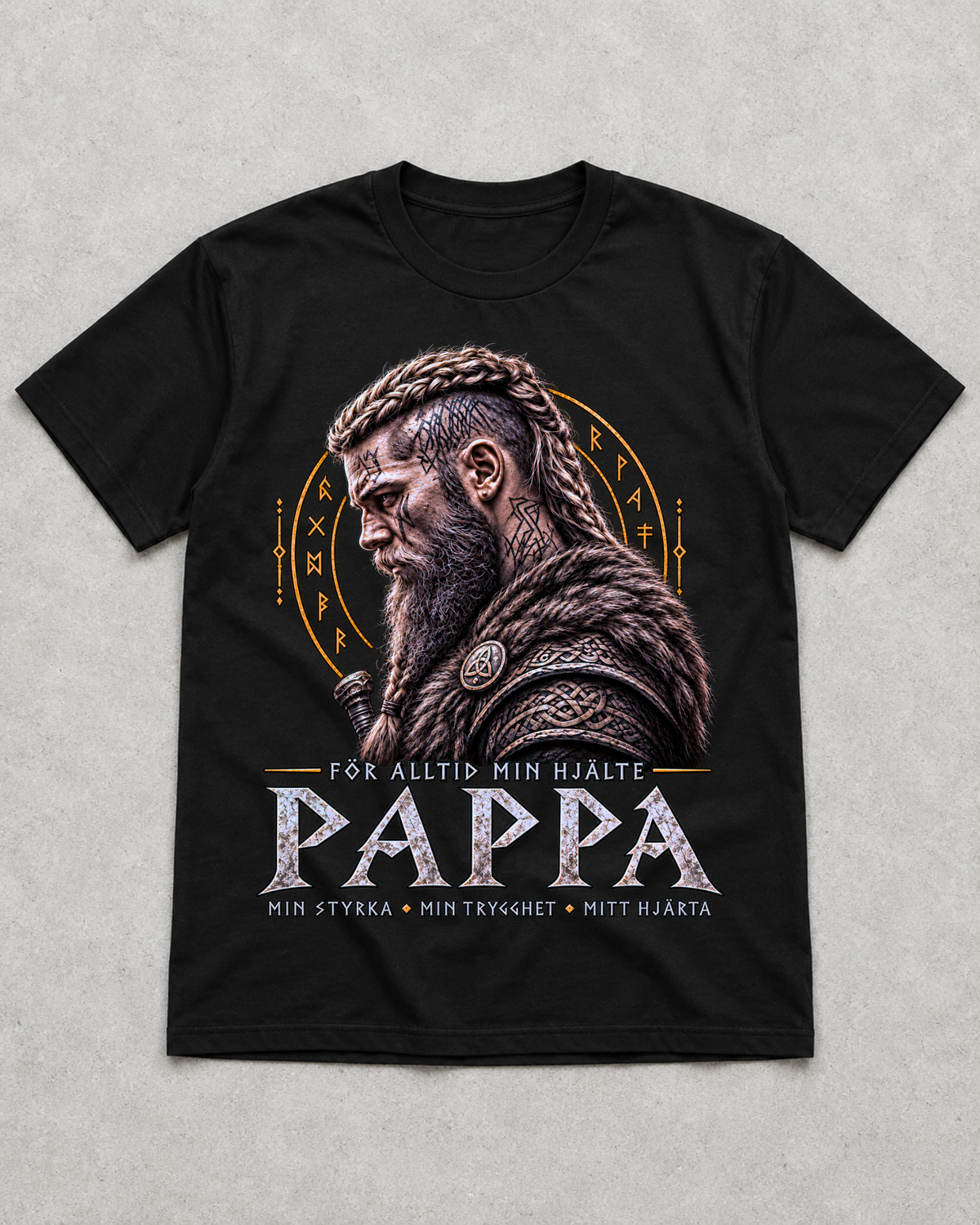 Pappa Min Hjälte – Premium Shirt Unisex