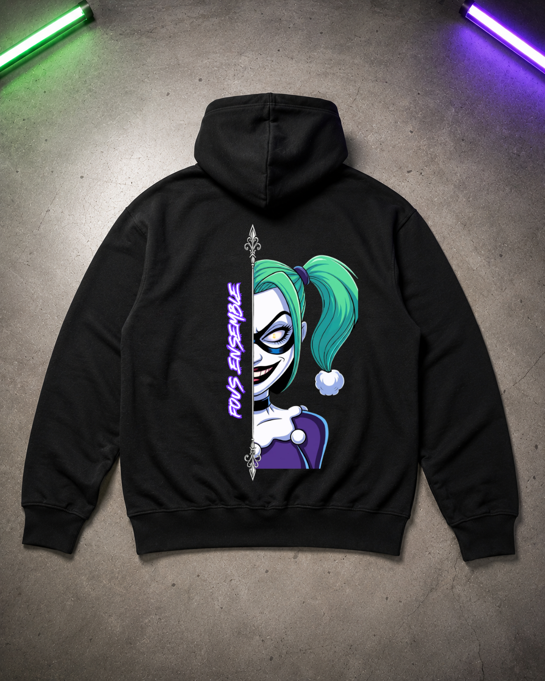 fous ensemble 2 - Hoodie Unisex Backprint ***