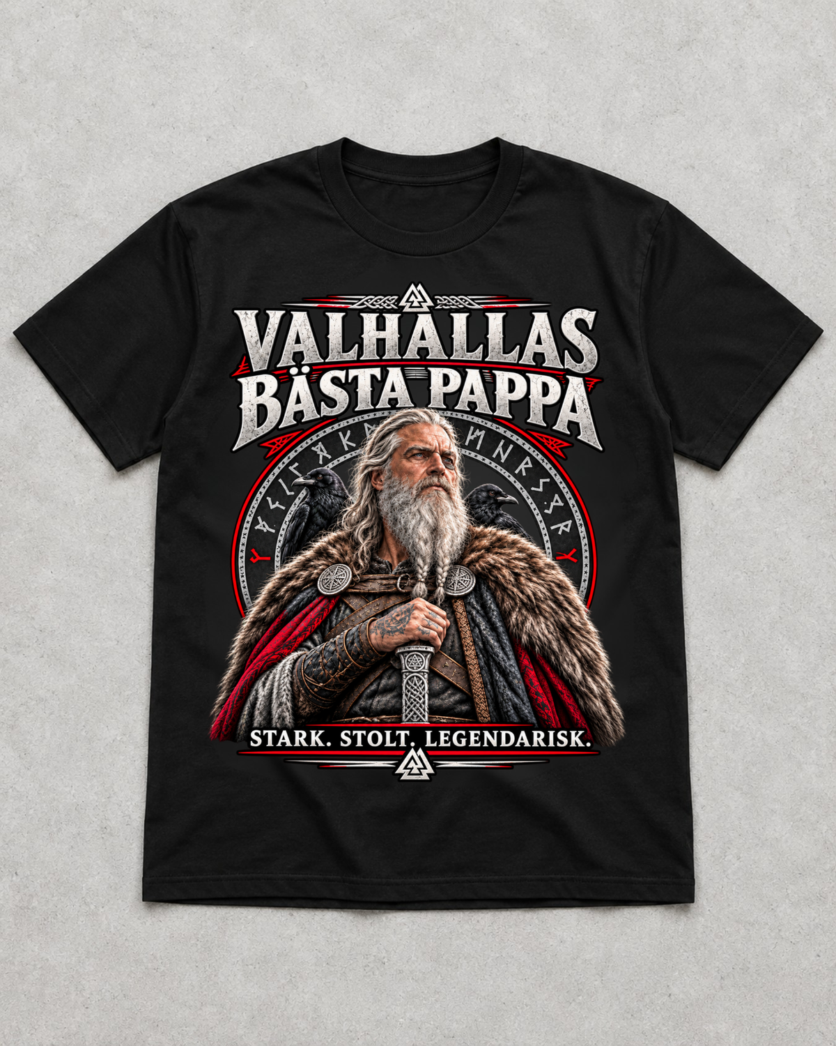 Valhallas Bästa Pappa - Shirt Unisex