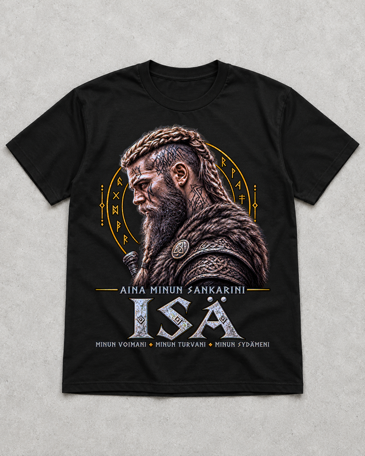 Isä Minun Sankarini – Premium Shirt Unisex