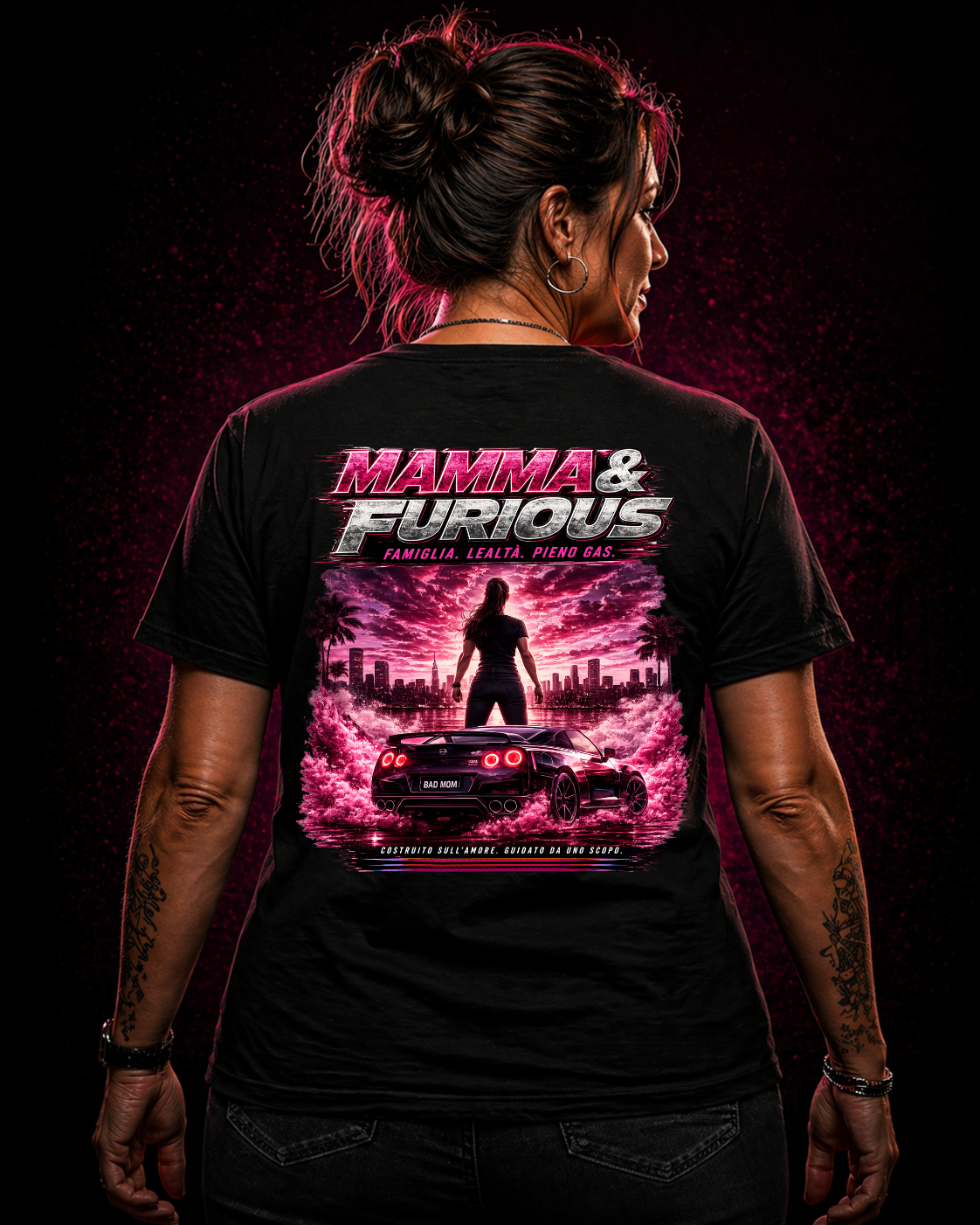 Mamma & Furious - Shirt Unisex Backprint