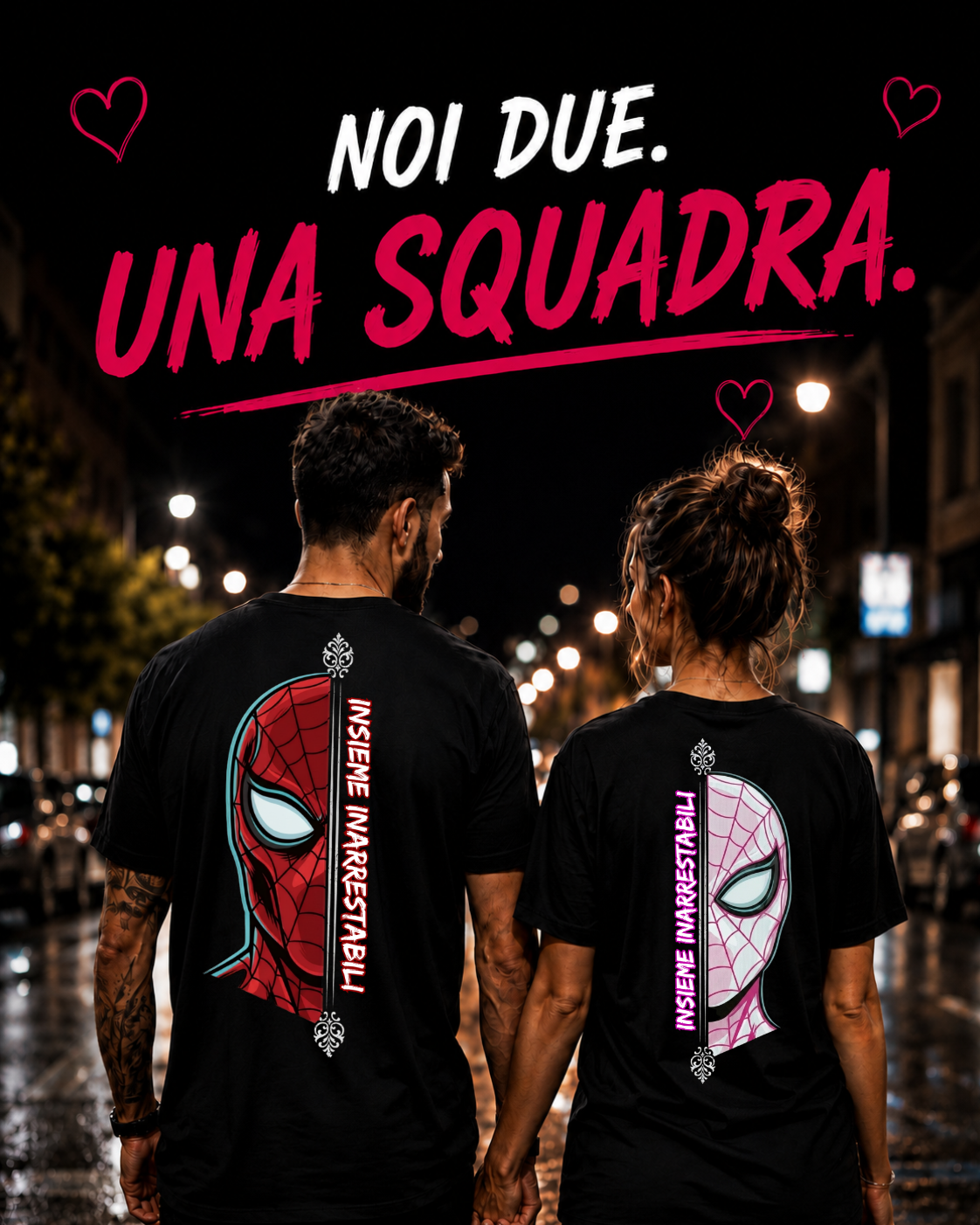 Insieme Inarrestabili - Couple Shirt Bundle
