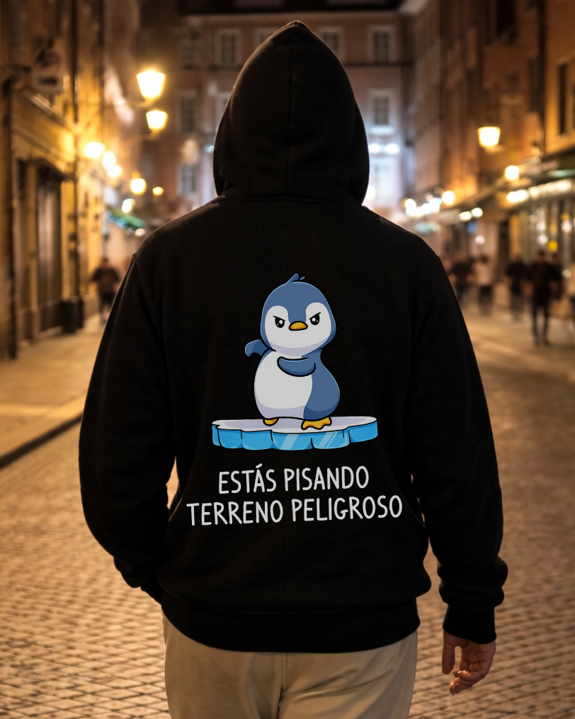 Estas Pisando - Hoodie Unisex Backprint ES.