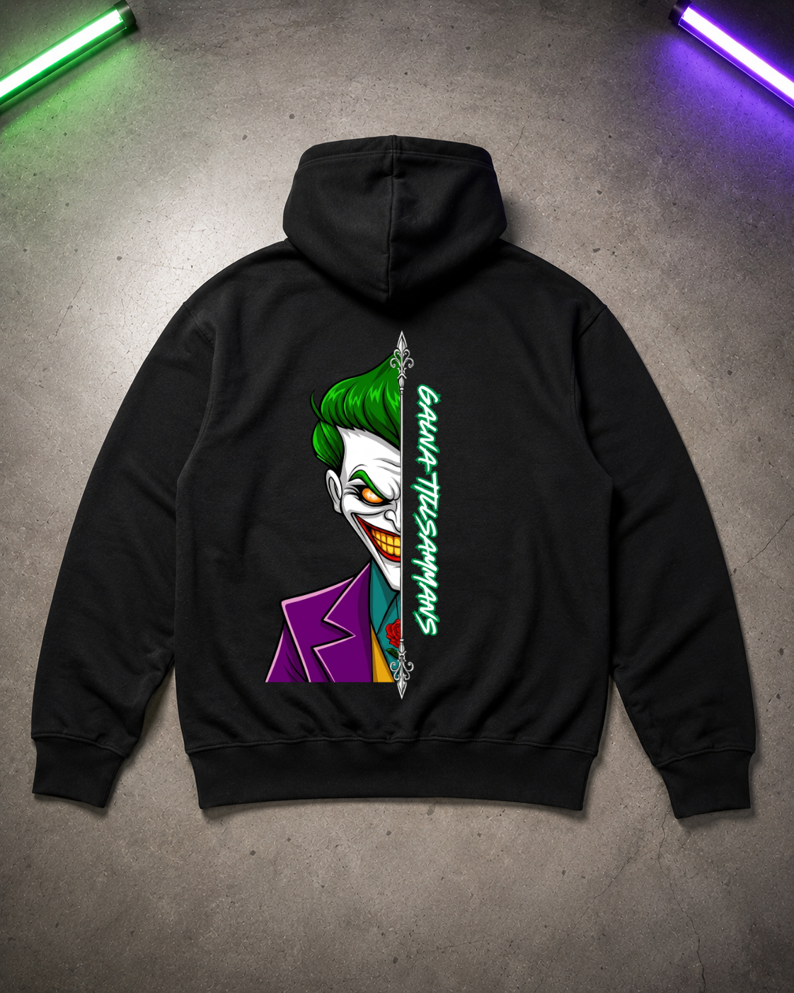 Galna Tillsammans 1 - Hoodie Unisex Backprint ***