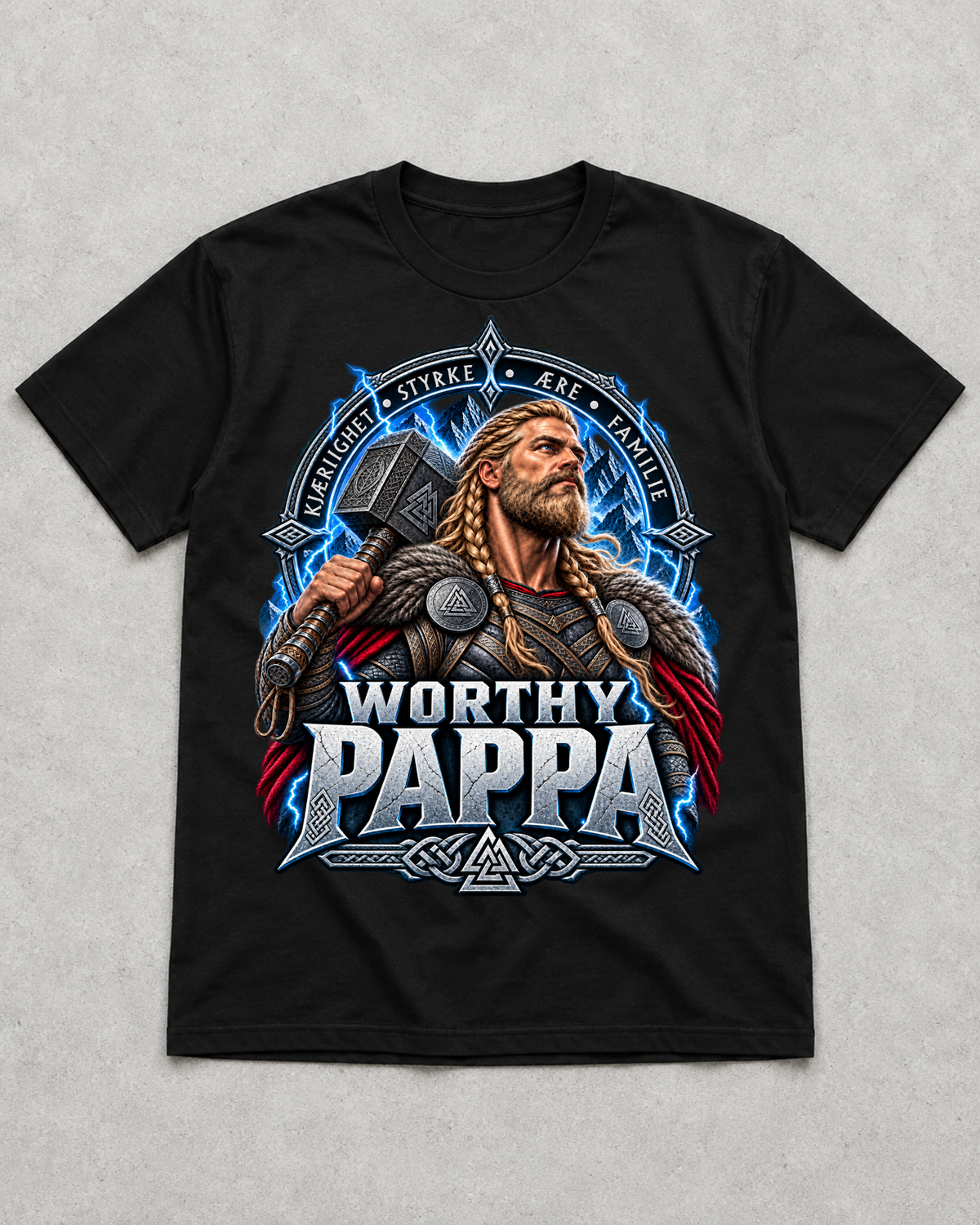Worthy Pappa - Shirt Unisex Premium