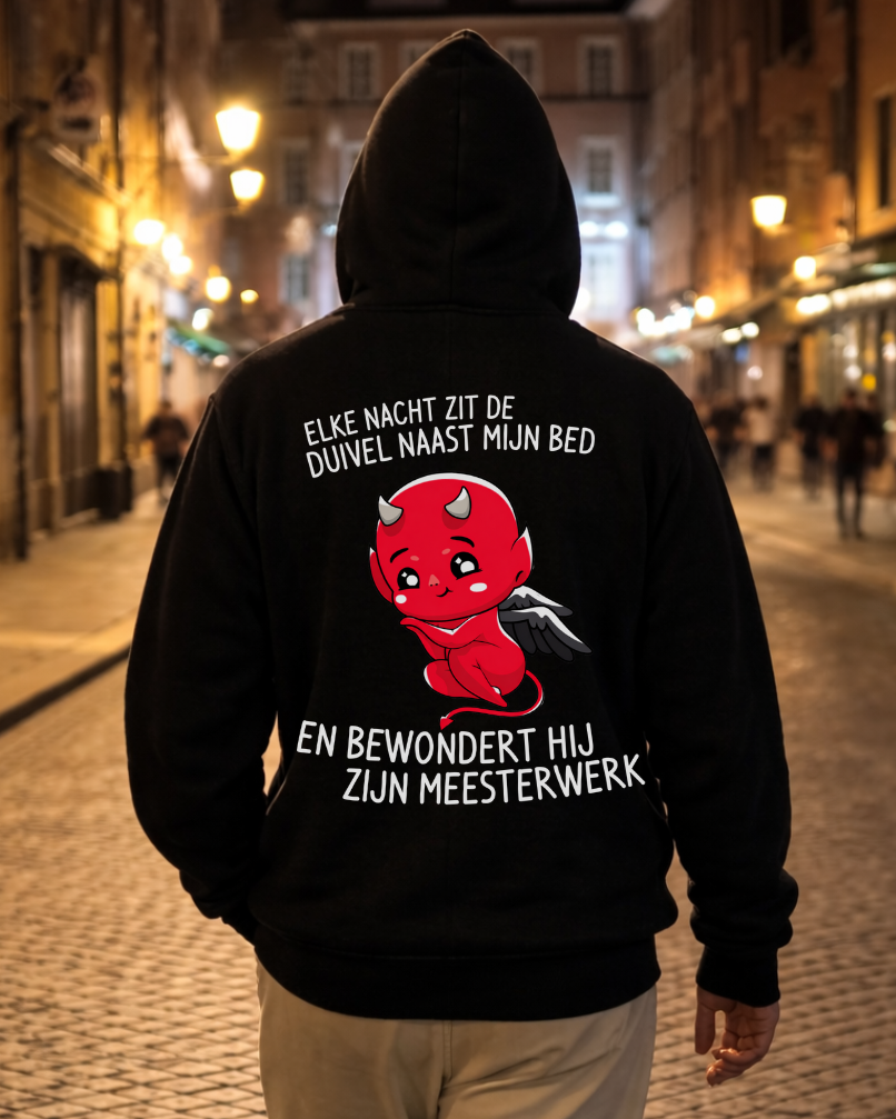 Devil - Hoodie Unisex Backprint NL.