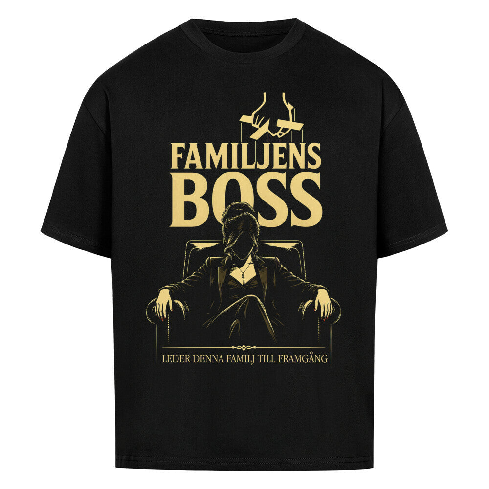 Familjens Boss Mom - Premium Shirt