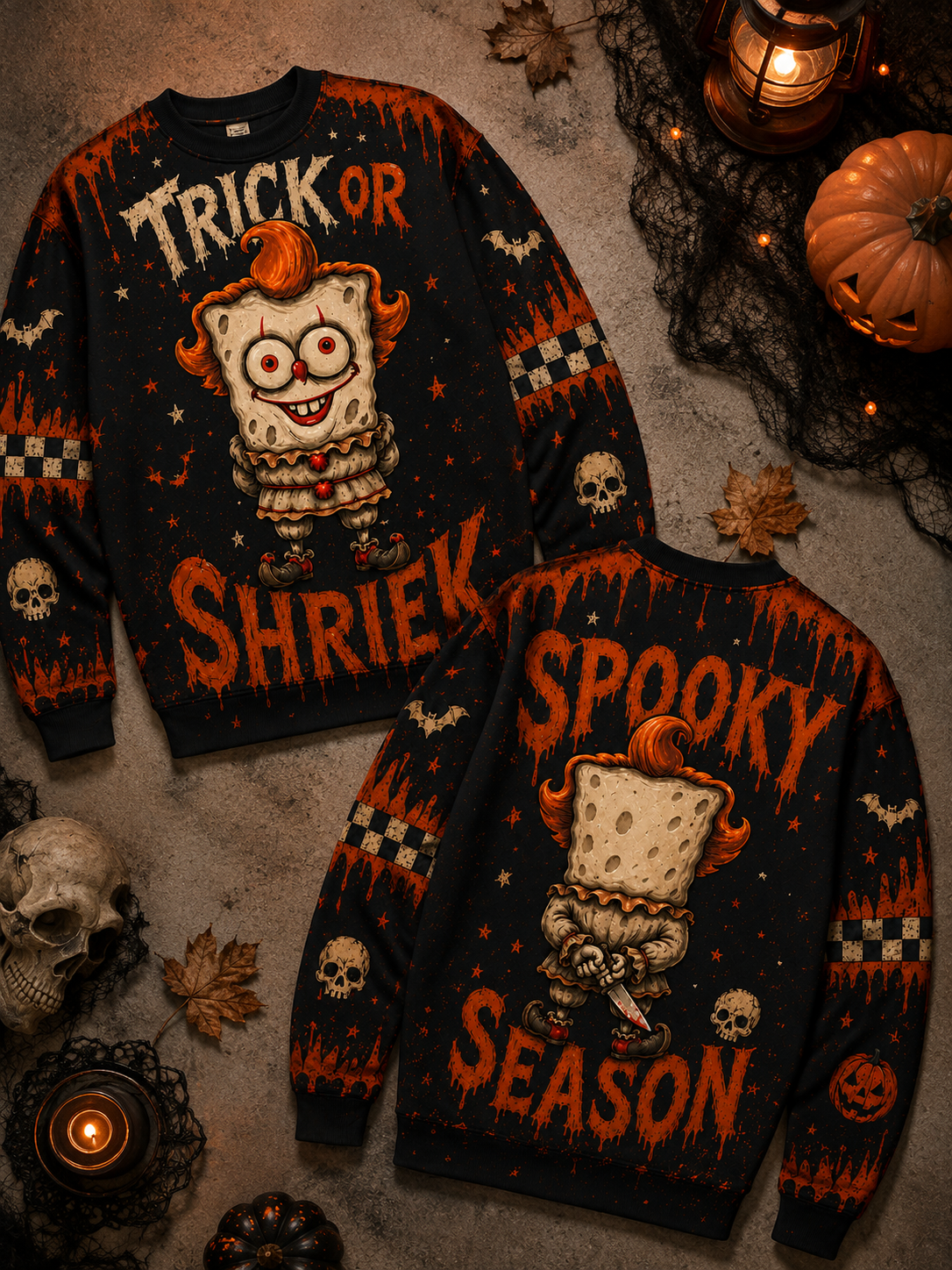 Trick or shriek - Allover Sweatshirt