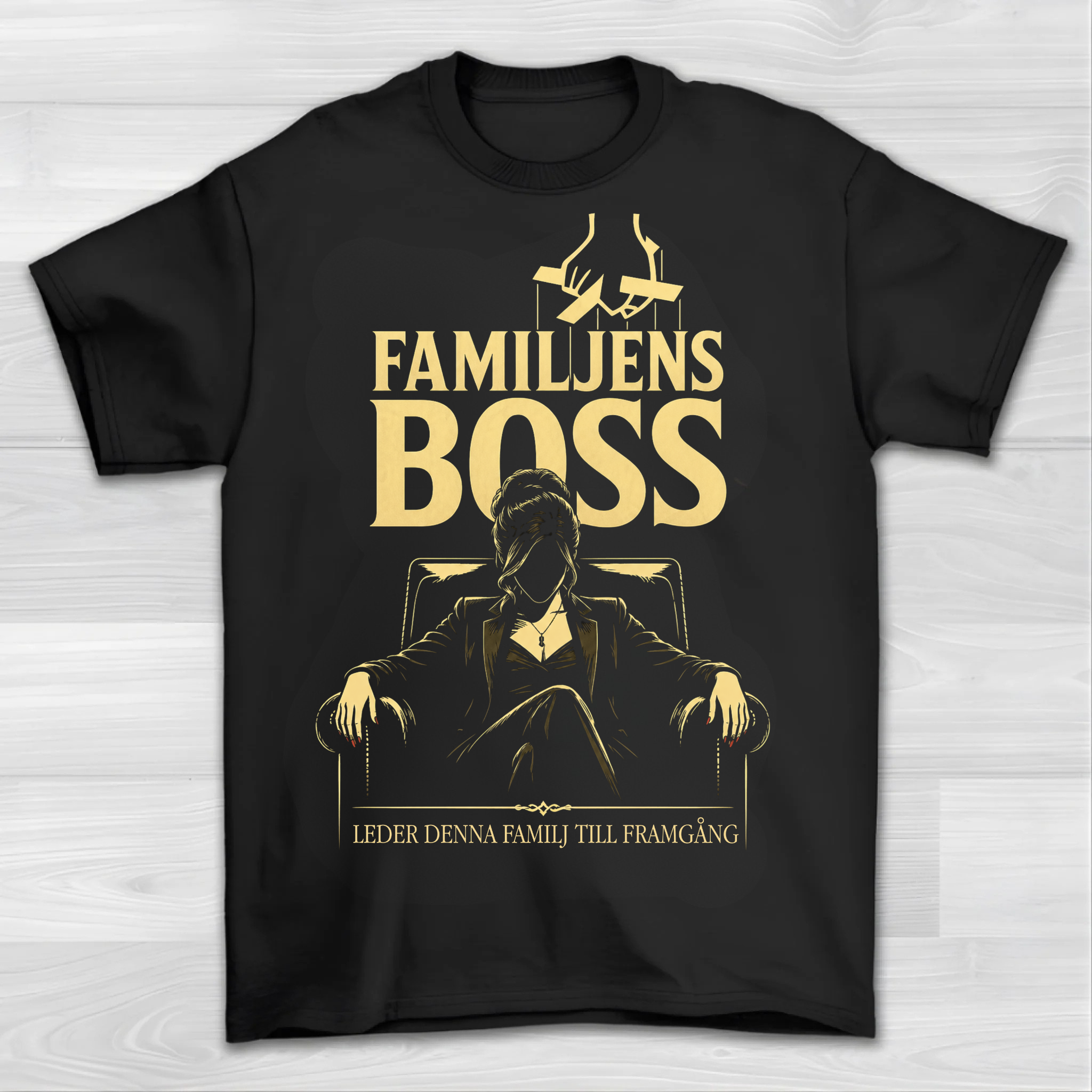Familjens Boss Mom - Premium Shirt