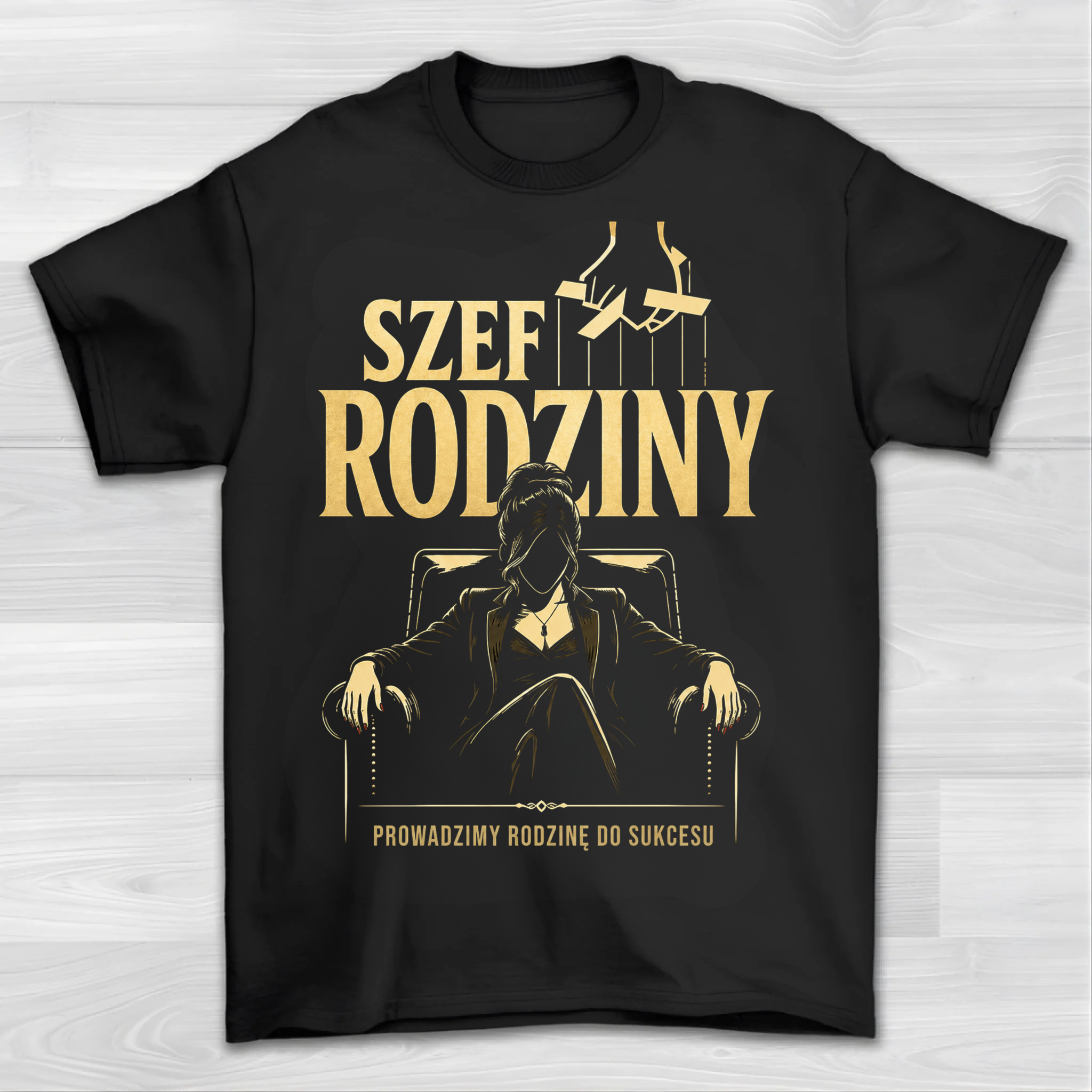Szef Rodziny Mom - Basic Shirt