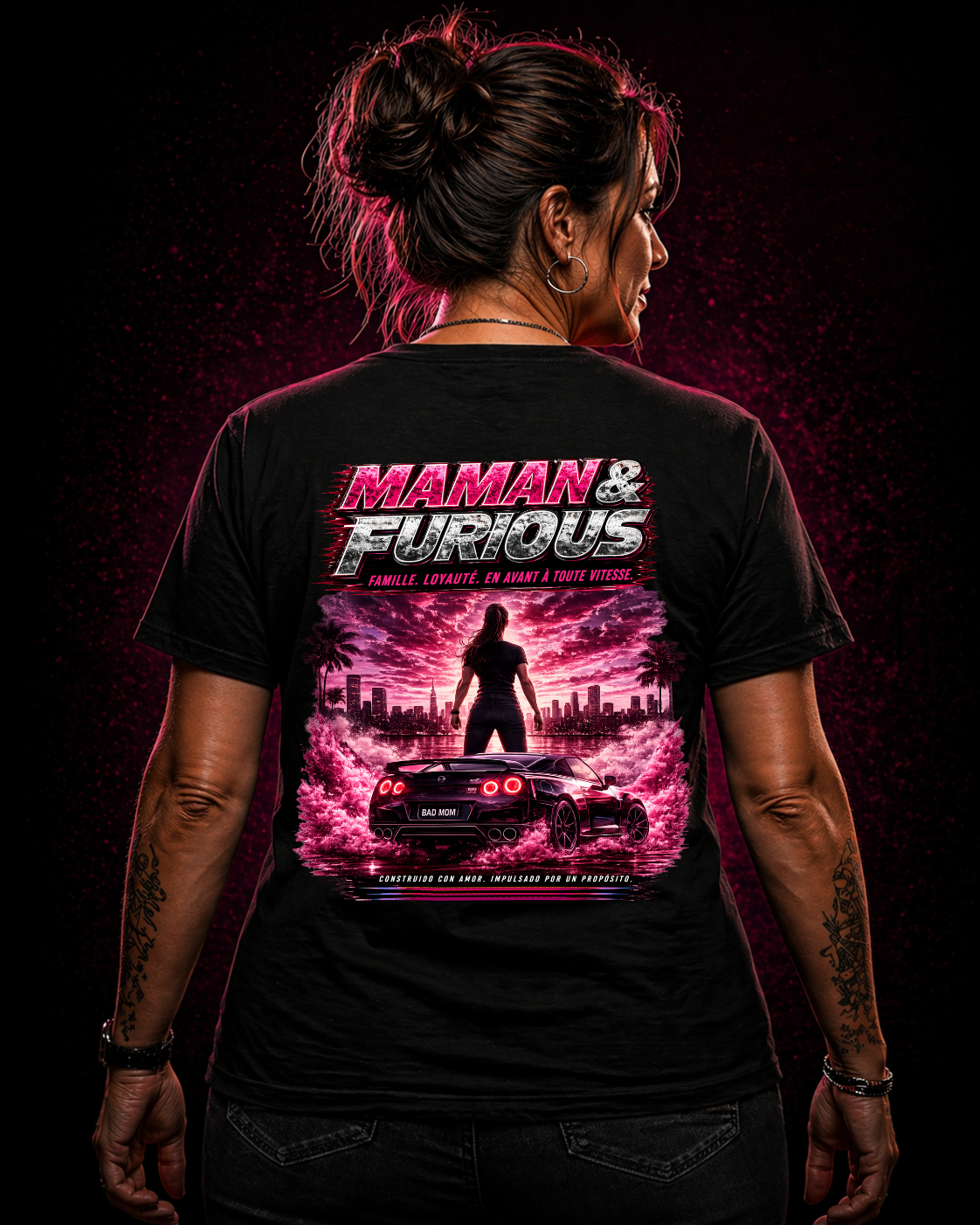Maman Furious - Shirt Unisex Backprint