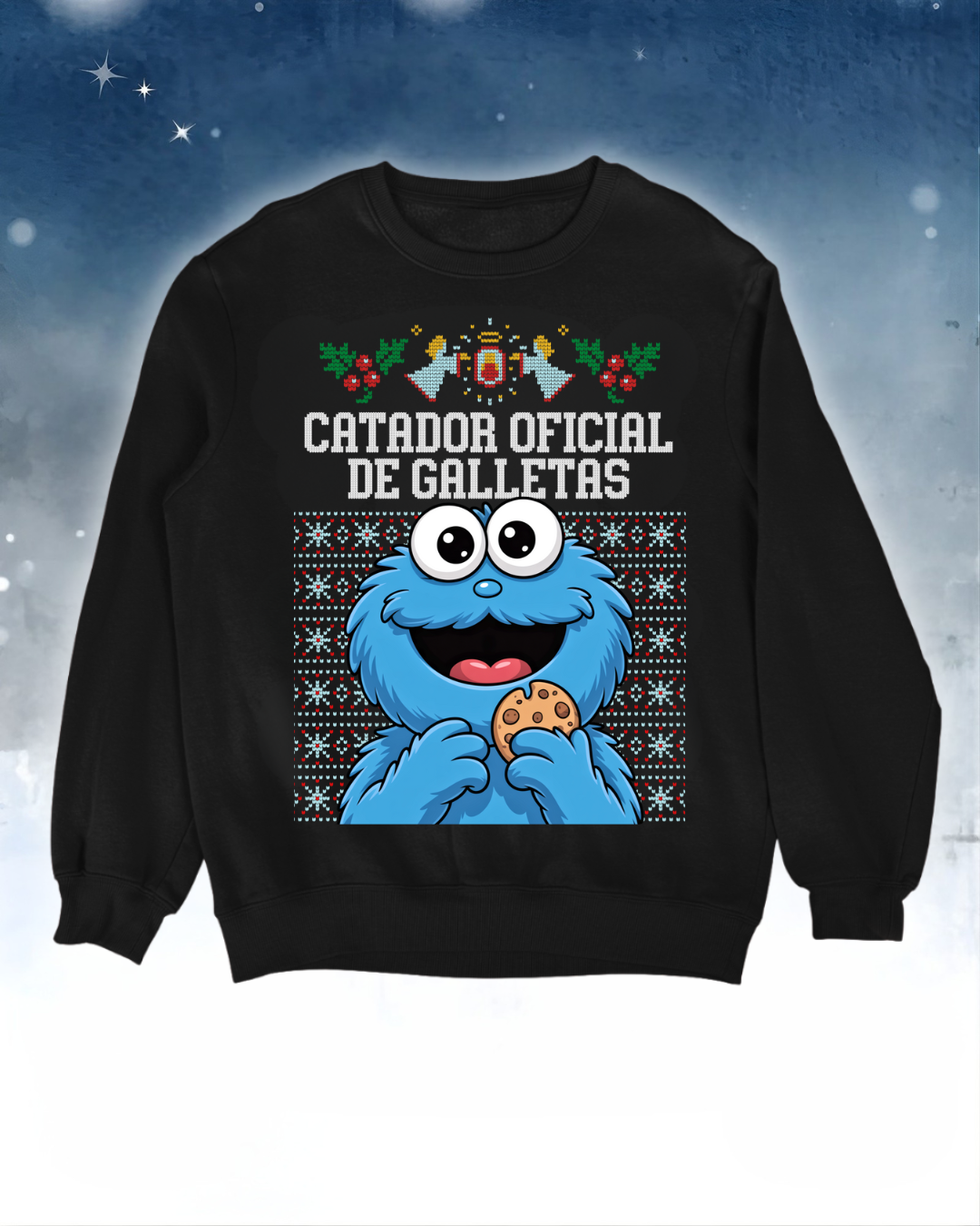 Catador oficial de galletas - Ugly Sweater Spain