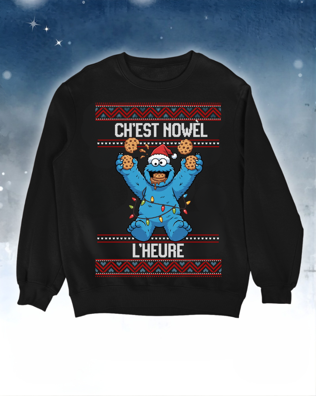 Ch'est Nowel L'heure - Ugly Sweater France
