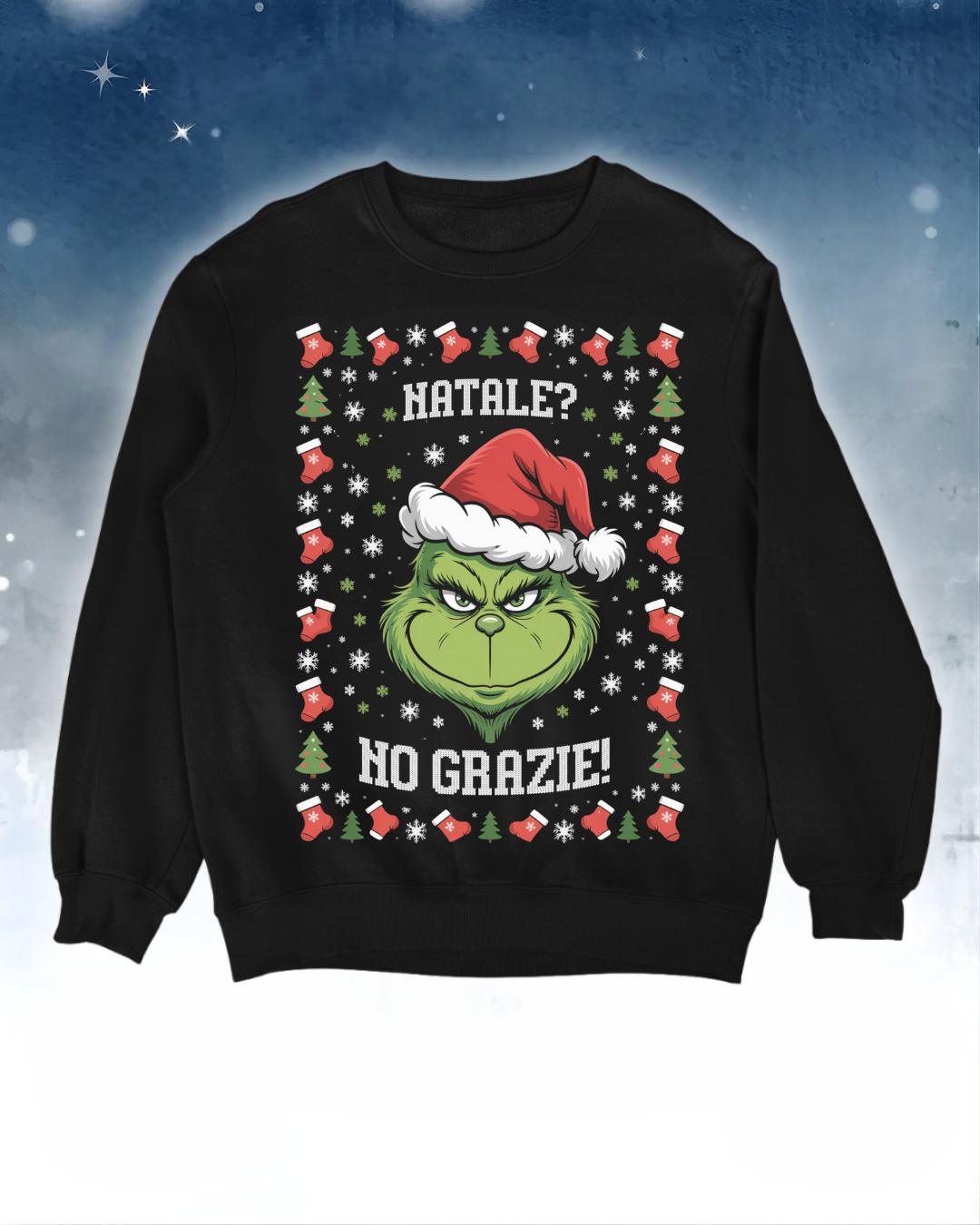 No grazie! - Ugly Sweater Italy