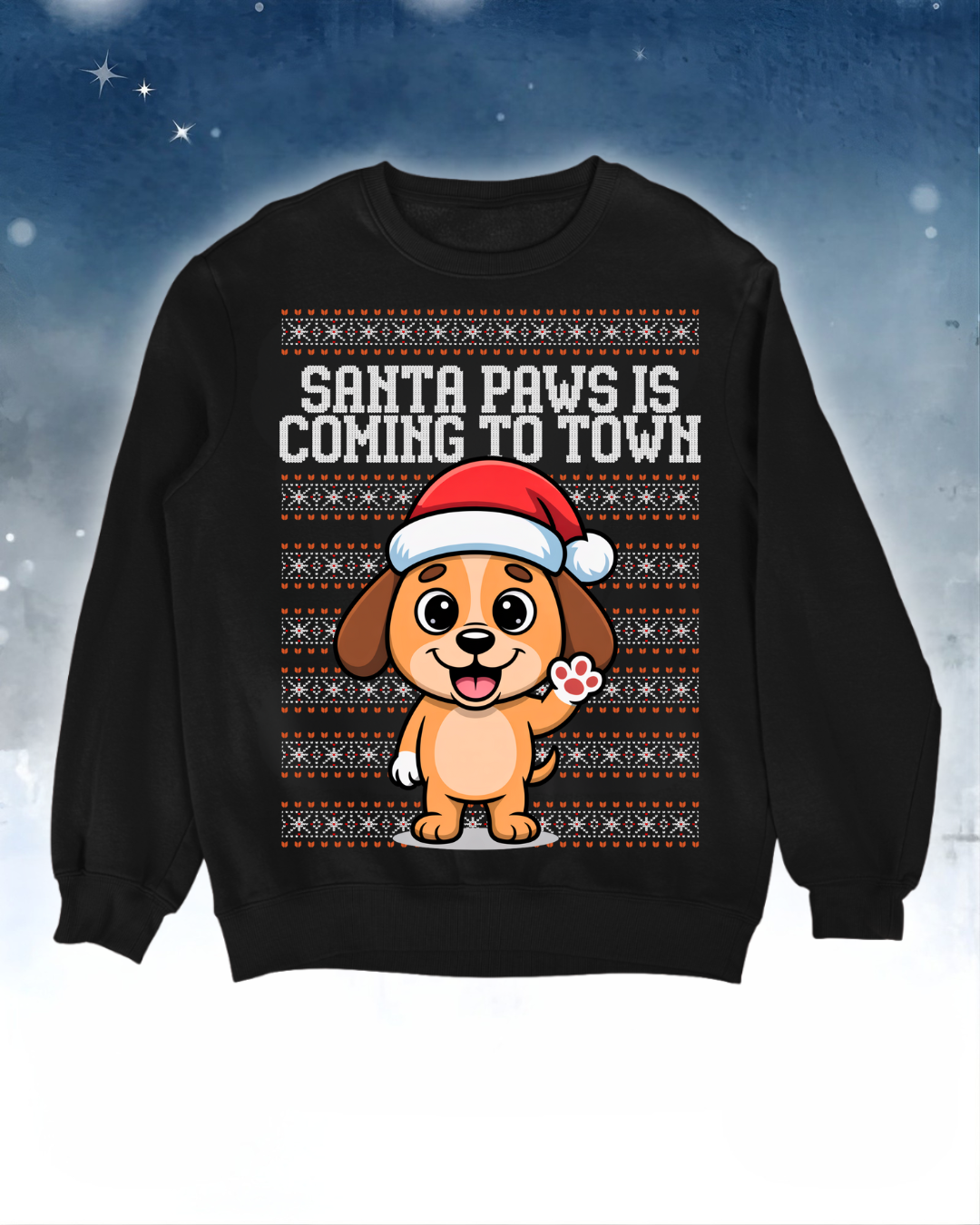 Santa Paws - Ugly Sweater