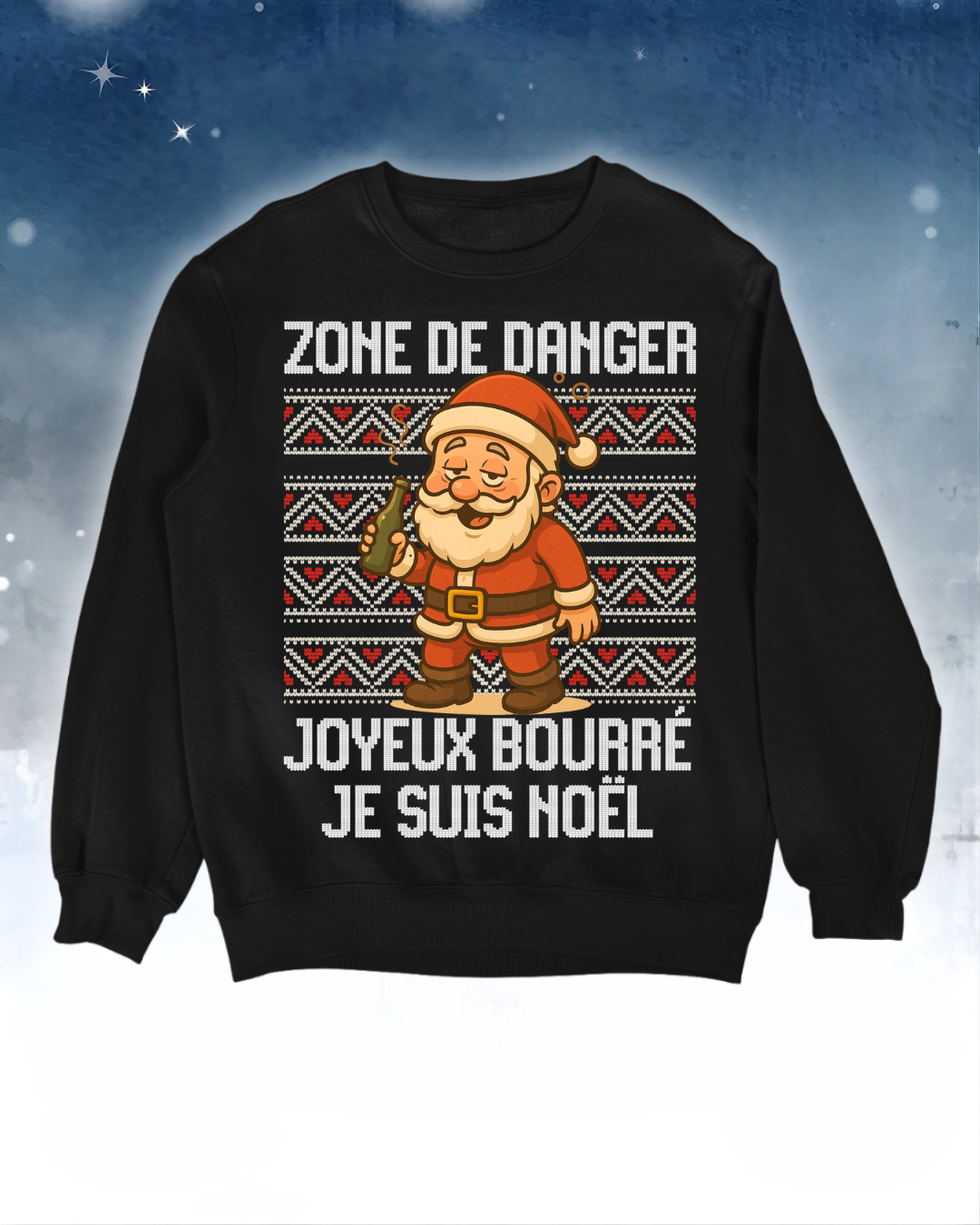 Zone de danger - Ugly Sweater France