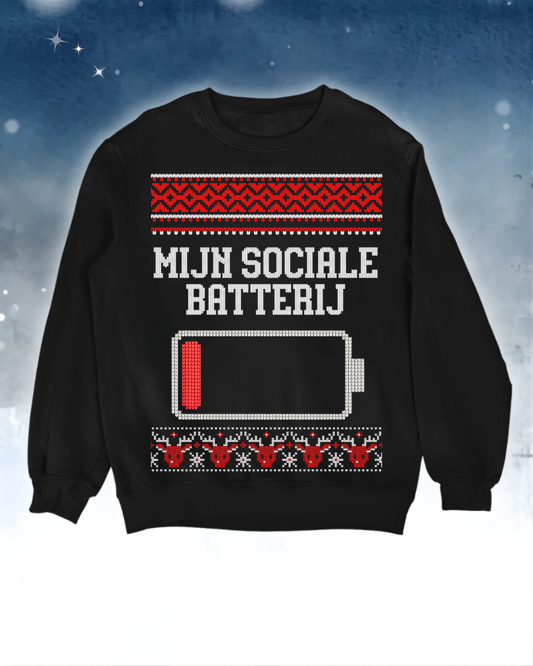 Sociale Batterij - Ugly Sweater Netherlands