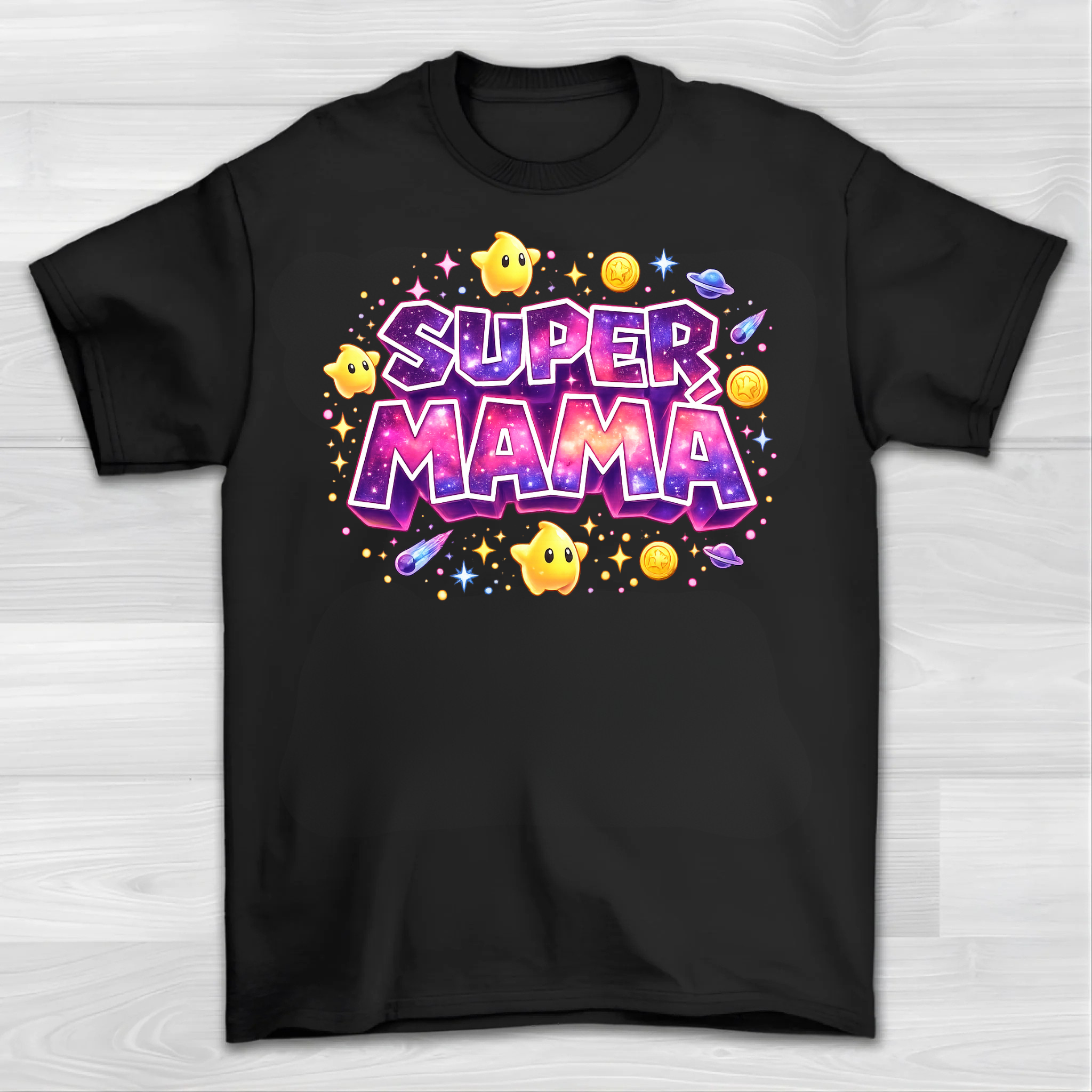 Super Mamá Galaxy - Shirt Unisex