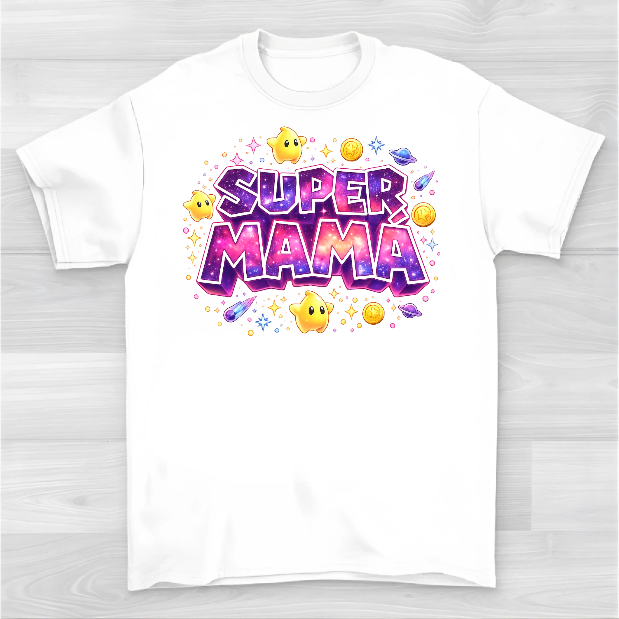 Super Mamá Galaxy - Shirt Unisex