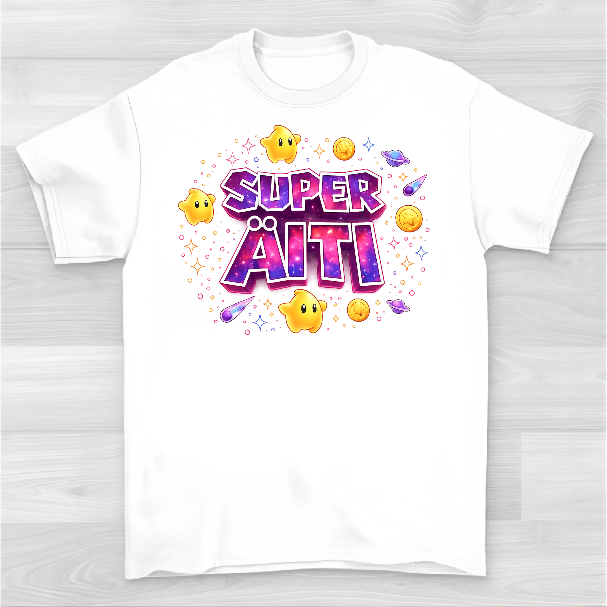 Super Äiti Galaxy - Shirt Unisex