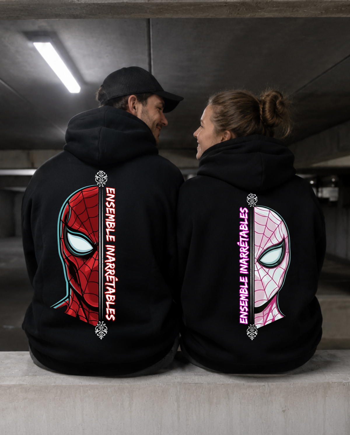 Ensemble Inarrêtables - Couple Hoodie Bundle