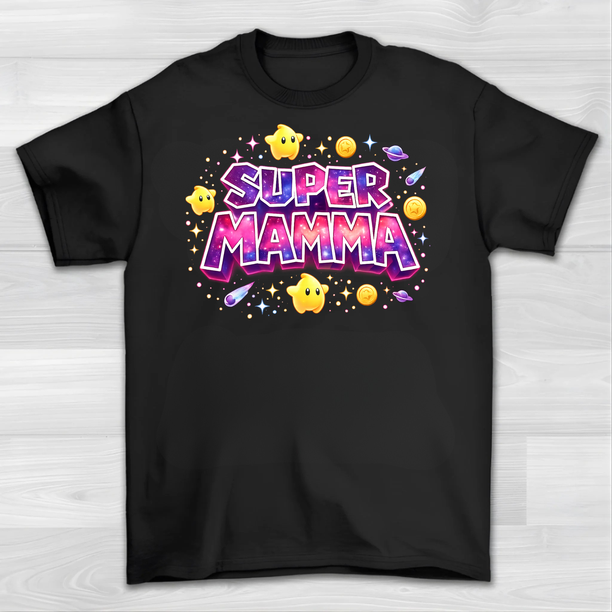 Super Mamma Galaxy - Shirt Unisex