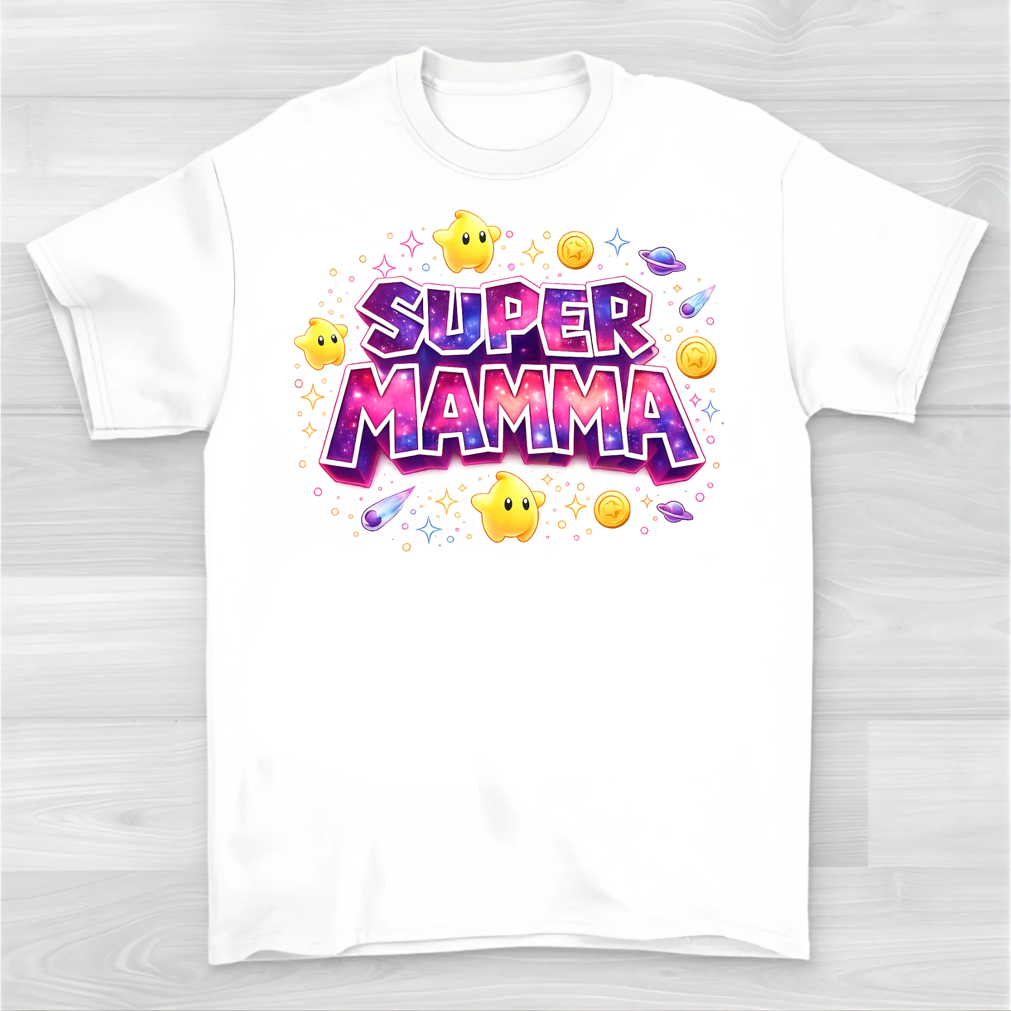 Super Mamma Galaxy - Shirt Unisex