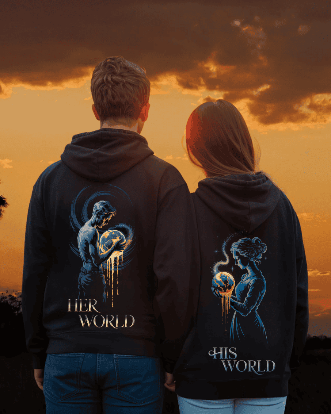 His & Her World - Cuddle Hoodie Bundle***