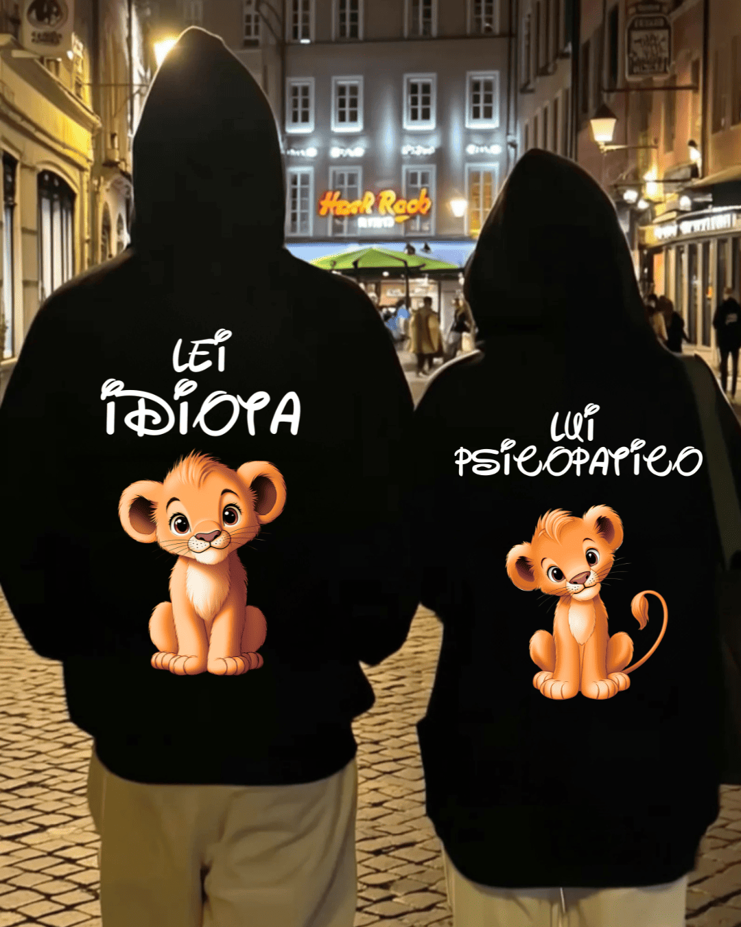 Idiote / psychopathe - Cuddle Hoodie Bundle FR.