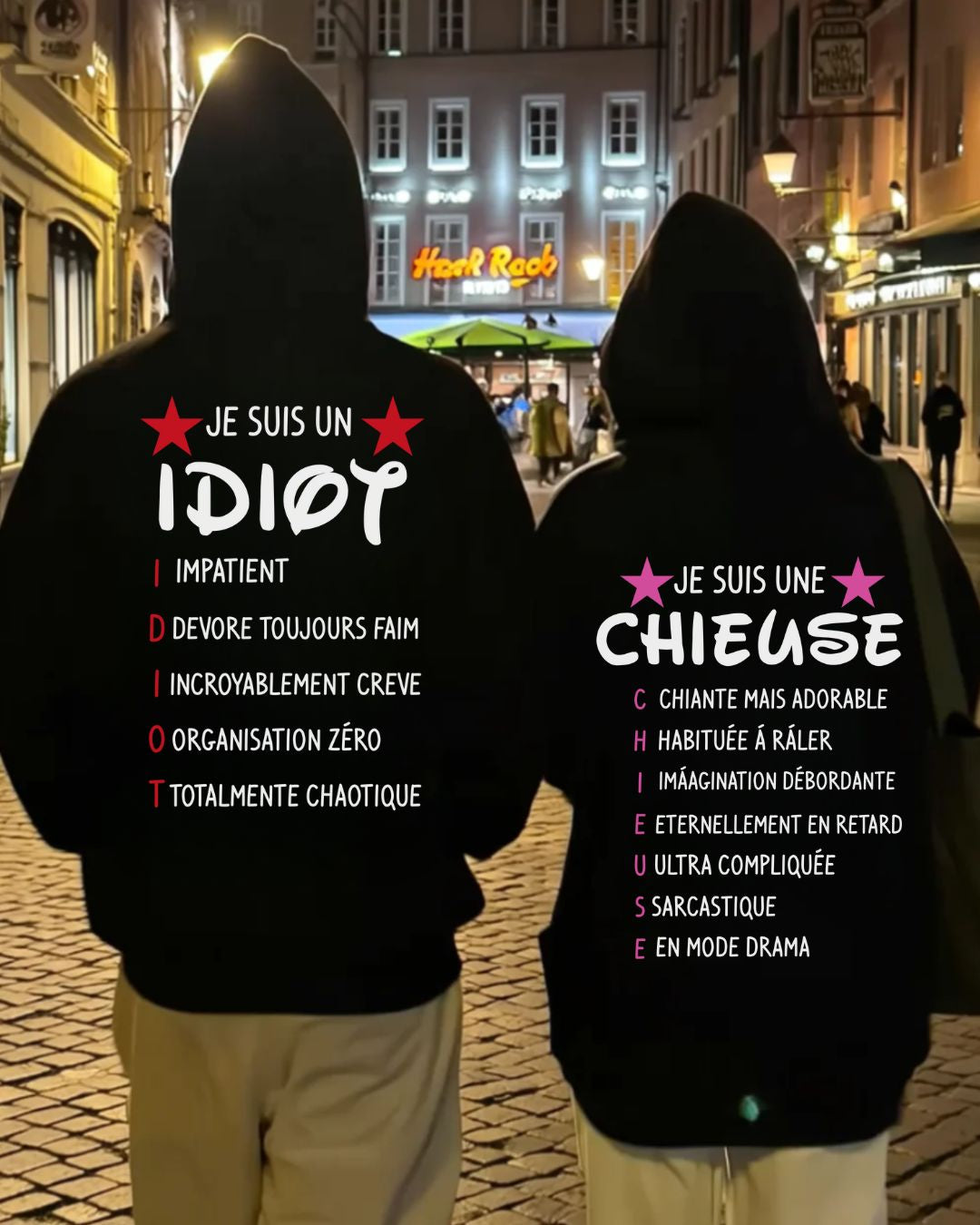 Idiot & Chieuse - Cuddle Hoodie Bundle Outfit FR.