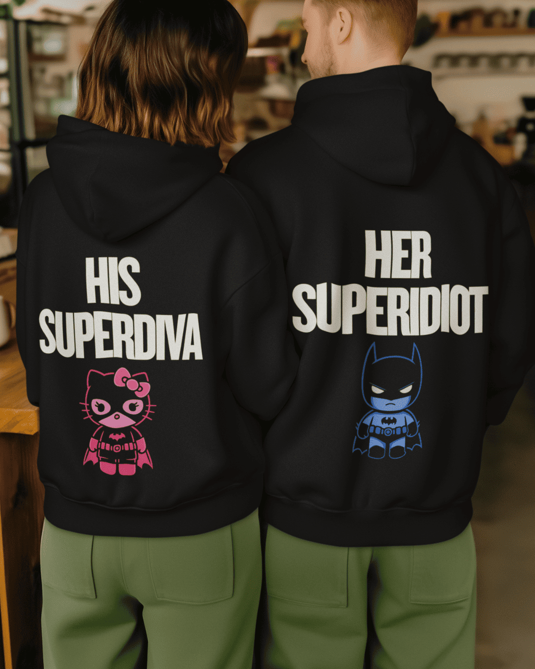 Superdiva & idiot - Cuddle Hoodie Bundle***
