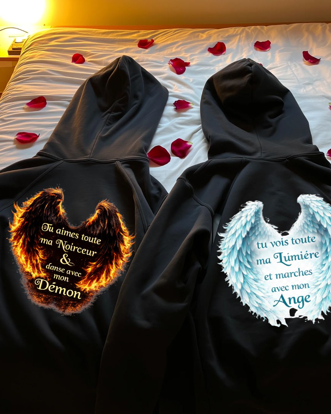 demon / blue angel - Cuddle Hoodie Bundle FR.