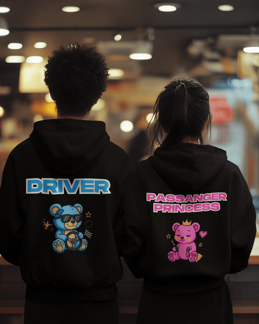 Driver & Passsanger - Cuddle Hoodie Bundle***