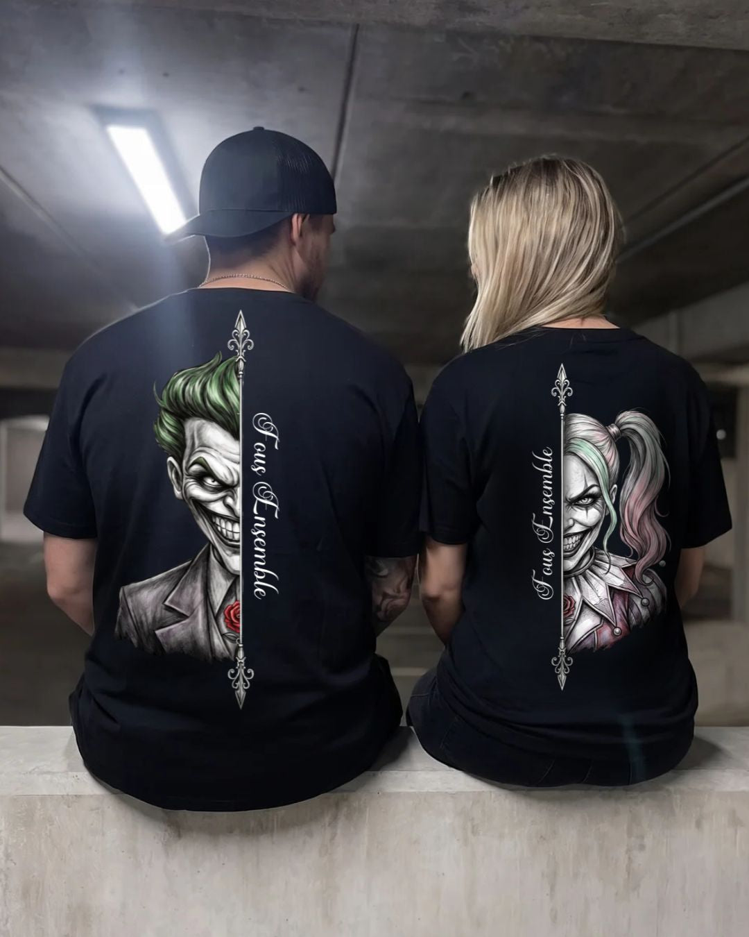 Fous Ensemble Real - Couple Shirt Bundle