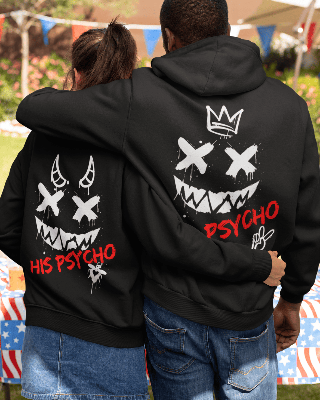 Her & his Psycho - Cuddle Hoodie Bundle***