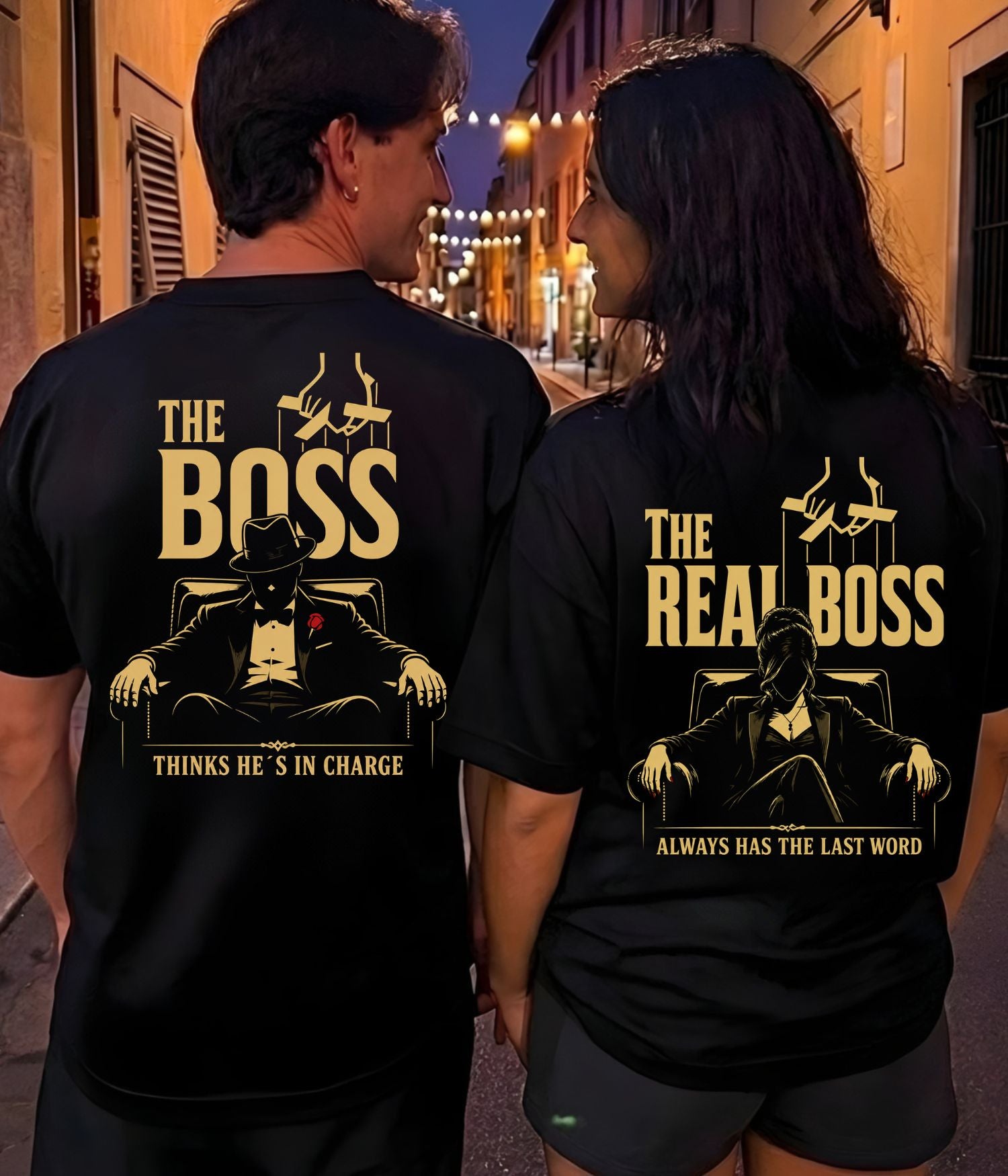 boss / real boss - Couple Shirt Bundle