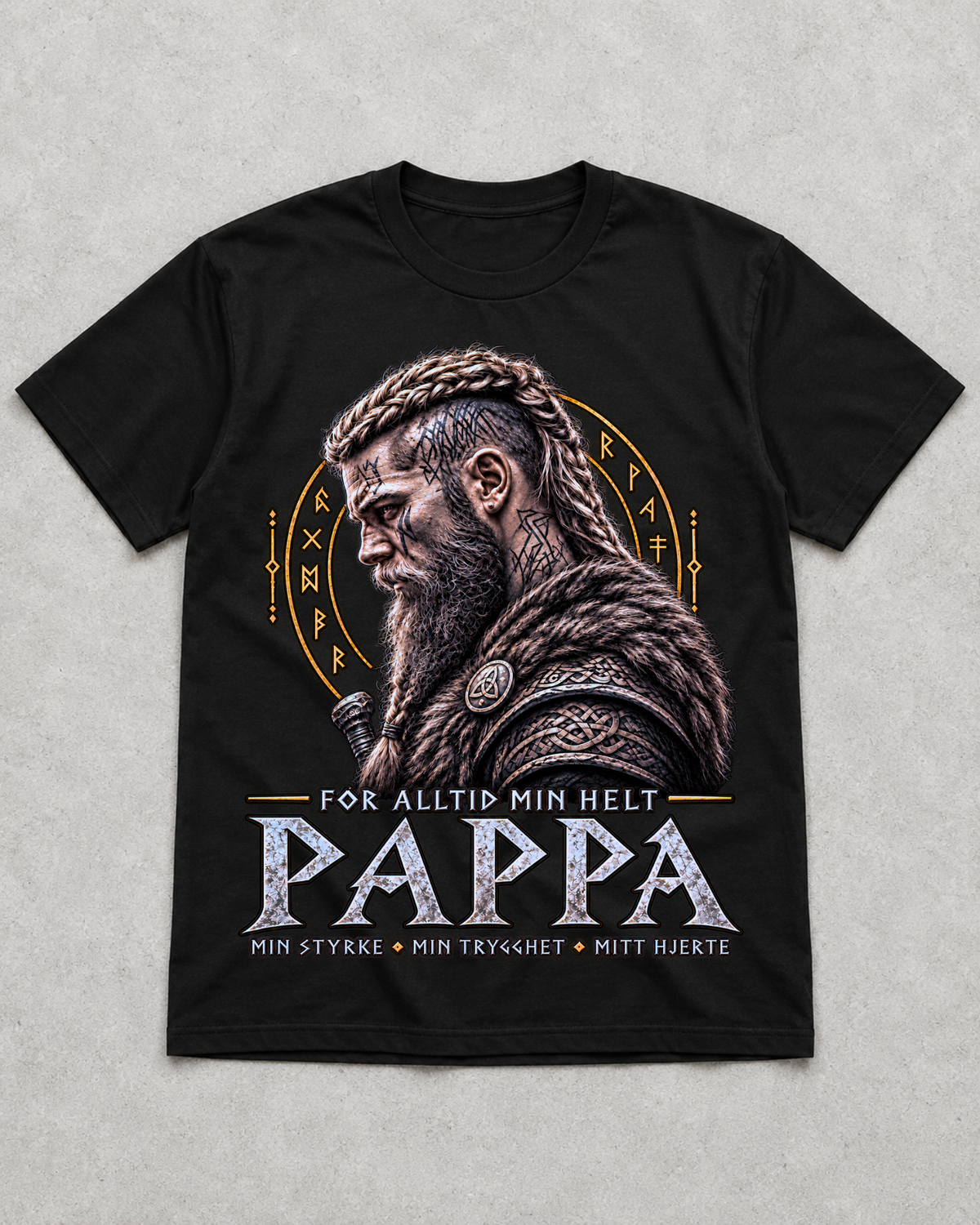 Pappa Min Helt – Premium Shirt Unisex