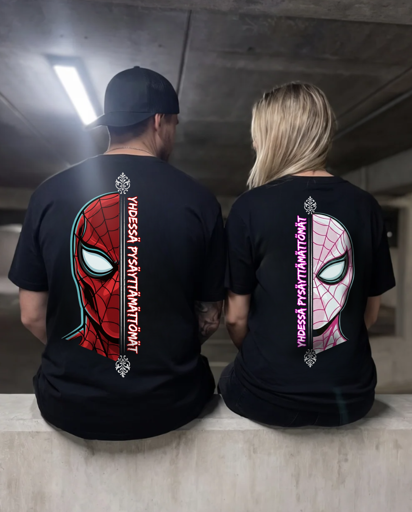 Yhdessä Pysäyttämättömät - Couple Shirt Bundle