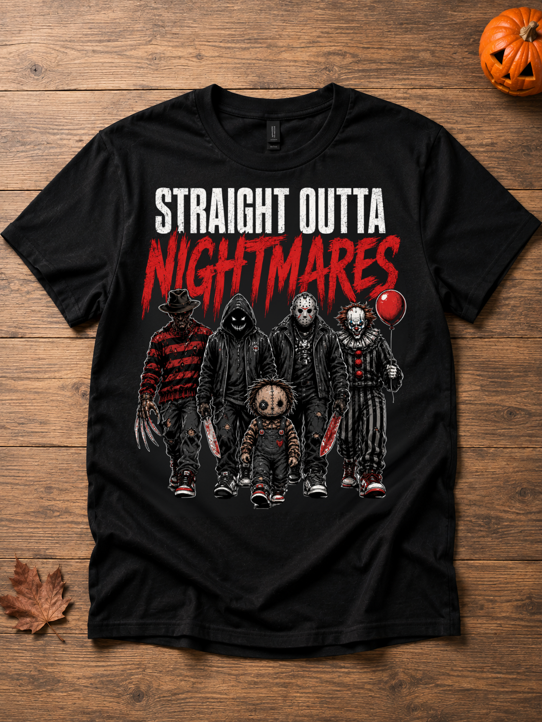 Straight outta nightmares - Shirt Unisex