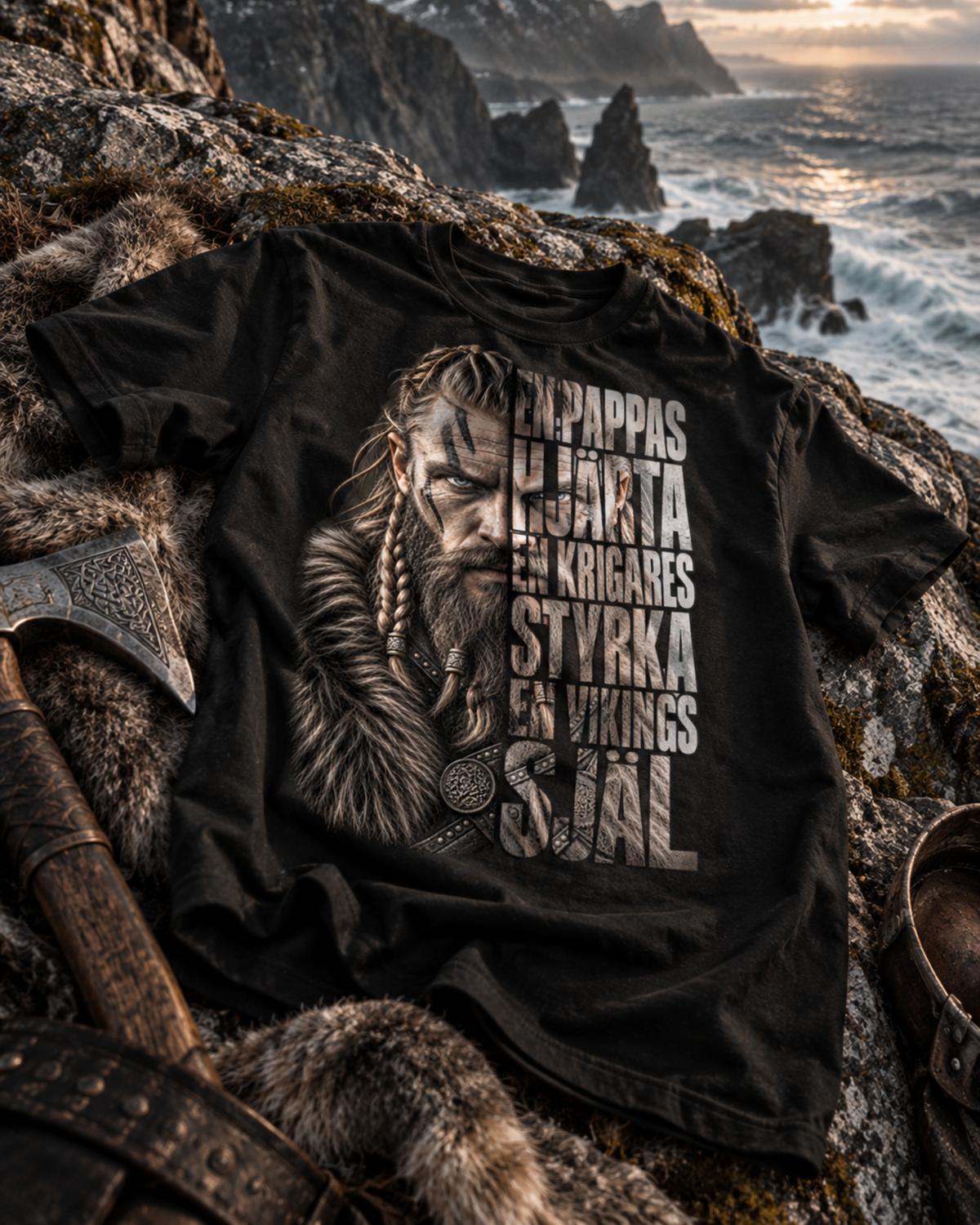 Vikingpappa - Premium Shirt Unisex
