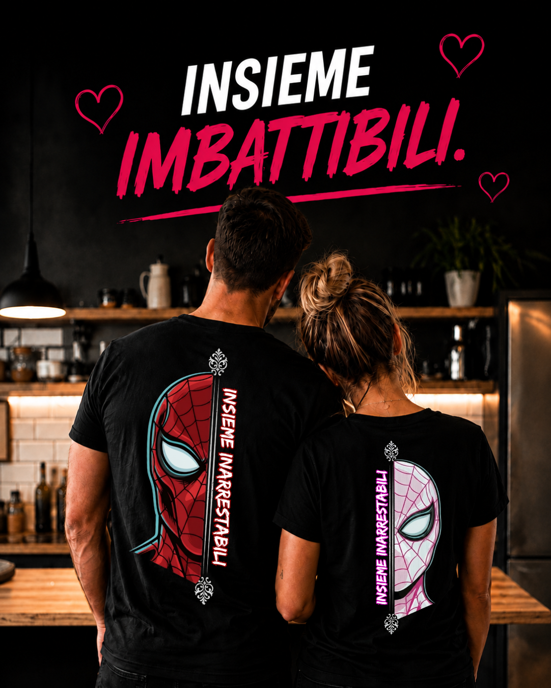 Insieme Inarrestabili - Couple Shirt Bundle