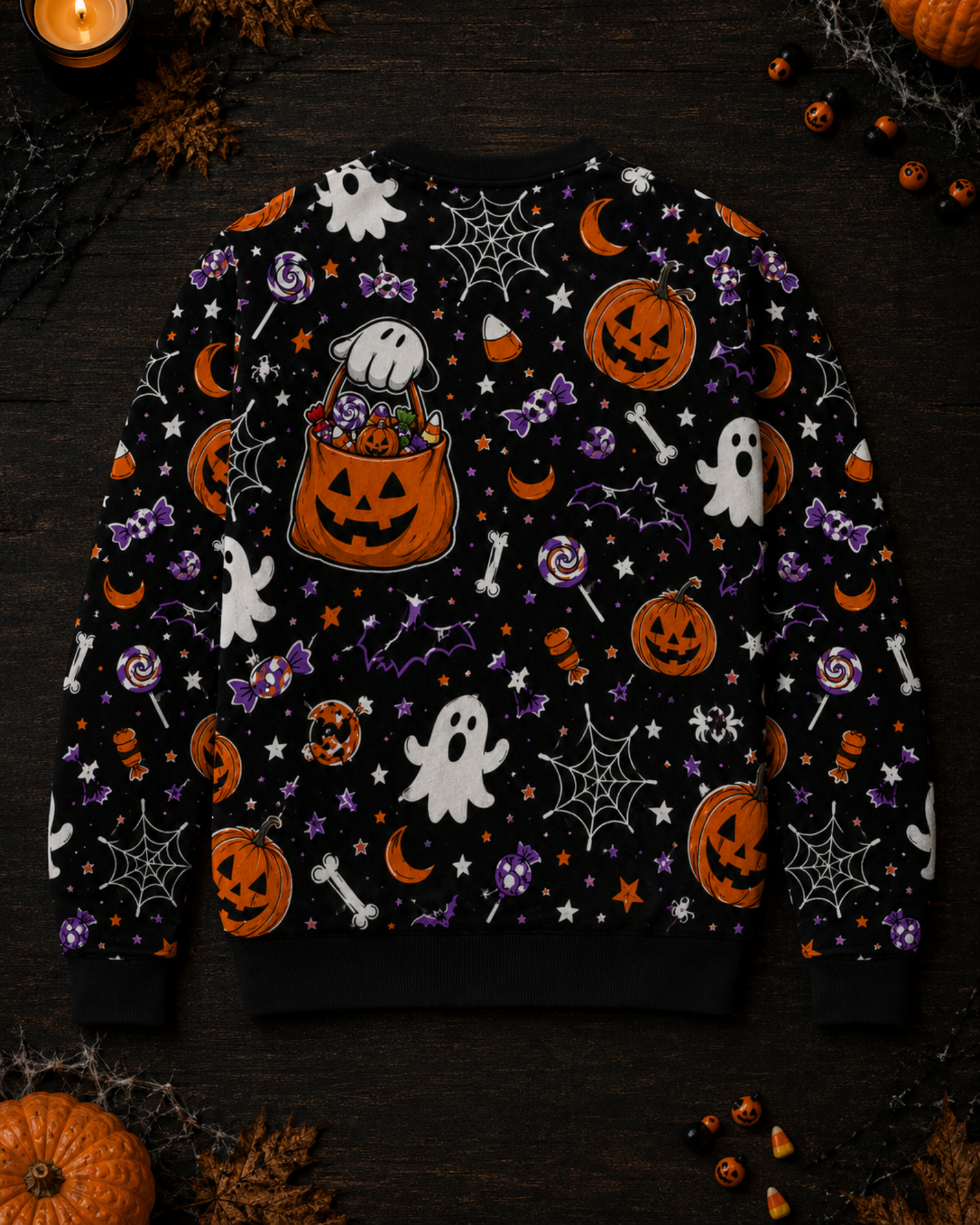 Trick or Treat B*tch - Halloween Sweater AOP